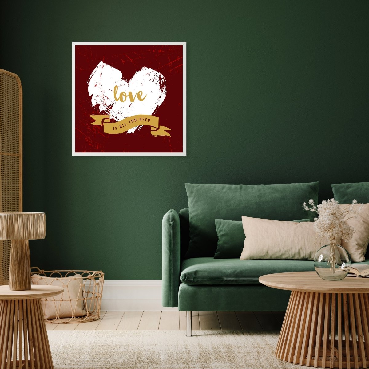 wandmotiv24 Poster, Poster - Spruch, Liebe, Herz - M0303 - Bild 5 wandmotiv24 Poster, Poster - Spruch, Liebe, Herz - M0303 - Bild 5