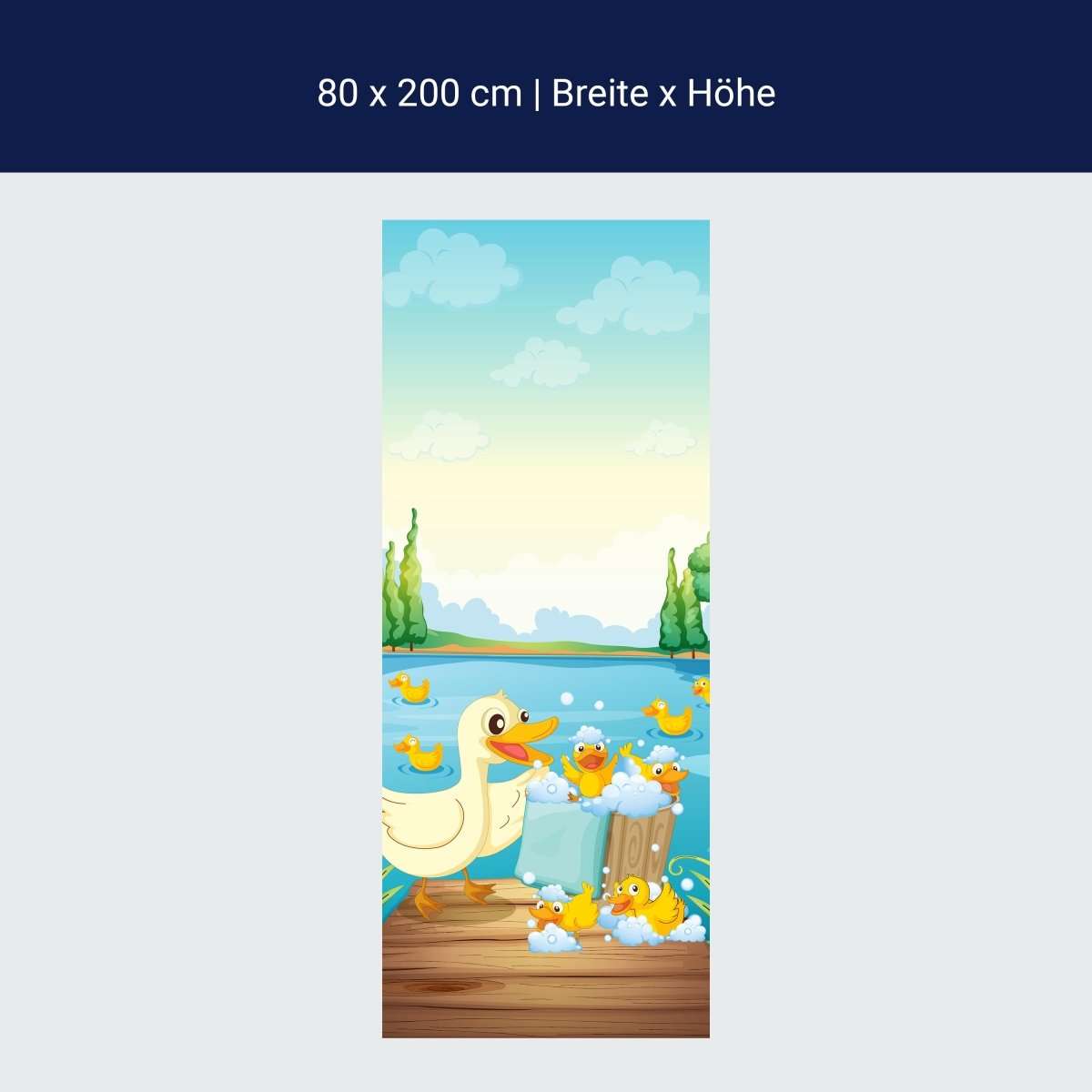 Duschwand Waschtag Kinder M0304 Duschwand Waschtag Kinder M0304