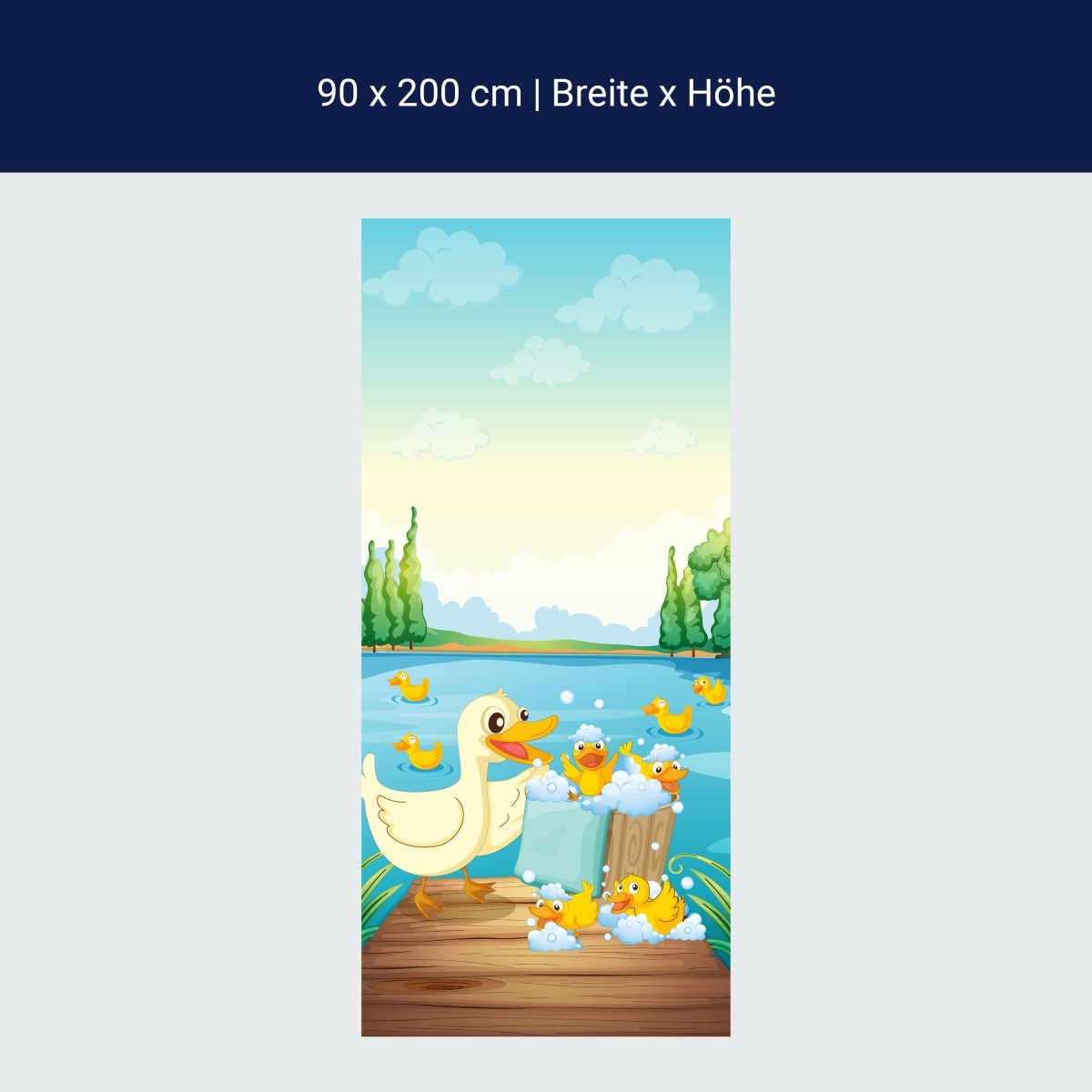 Duschwand Waschtag Kinder M0304 Duschwand Waschtag Kinder M0304