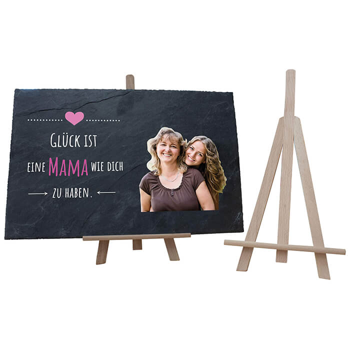 Schiefertafel mit Staffelei Mama Glück M0304 - Bild 3 Schiefertafel mit Staffelei Mama Glück M0304 - Bild 3