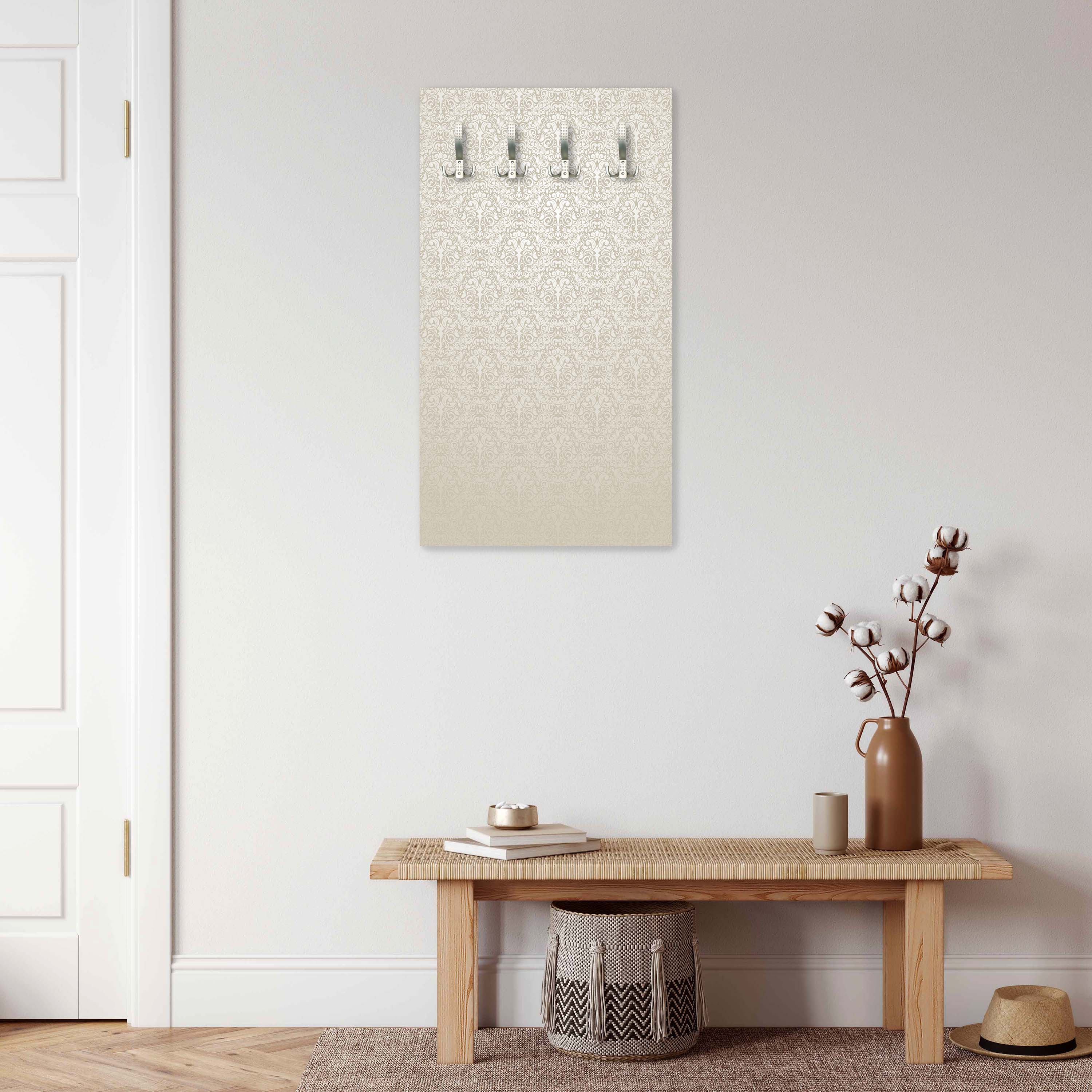 Garderobe Barockmuster Beige M0306 entdecken - Bild 2 Garderobe Barockmuster Beige M0306 entdecken - Bild 2