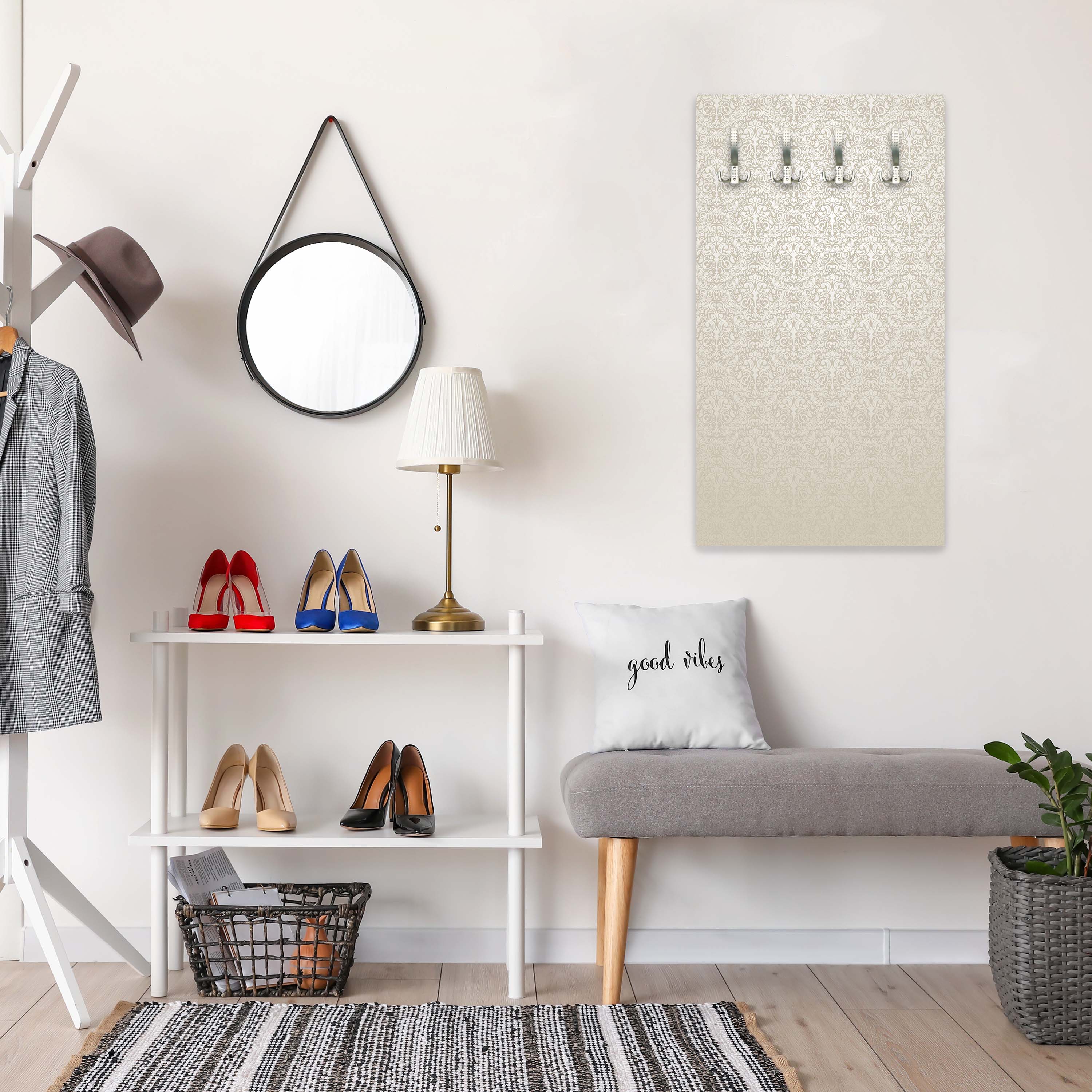 Garderobe Barockmuster Beige M0306 entdecken - Bild 5 Garderobe Barockmuster Beige M0306 entdecken - Bild 5