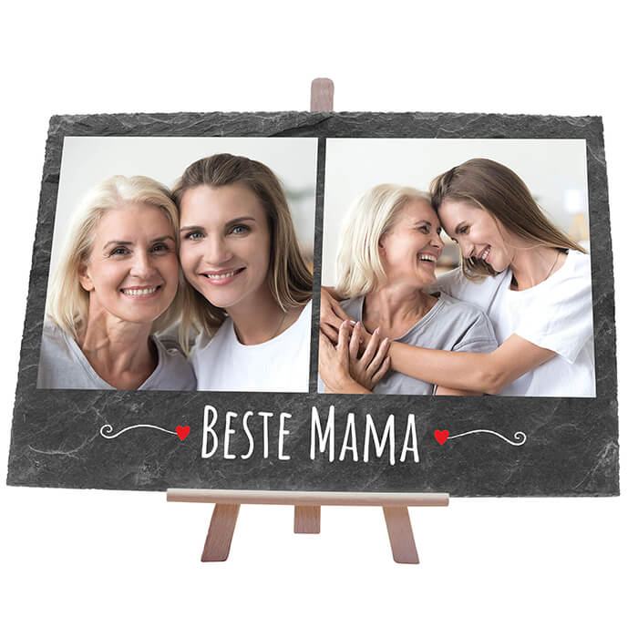 Schiefertafel mit Staffelei Beste Mama M0306 - Bild 1 Schiefertafel mit Staffelei Beste Mama M0306 - Bild 1