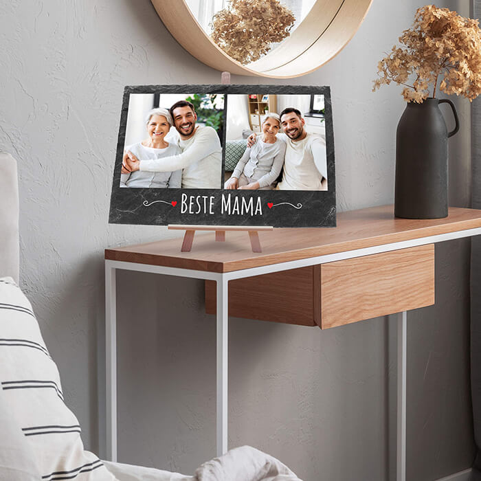 Schiefertafel mit Staffelei Beste Mama M0306 - Bild 2 Schiefertafel mit Staffelei Beste Mama M0306 - Bild 2