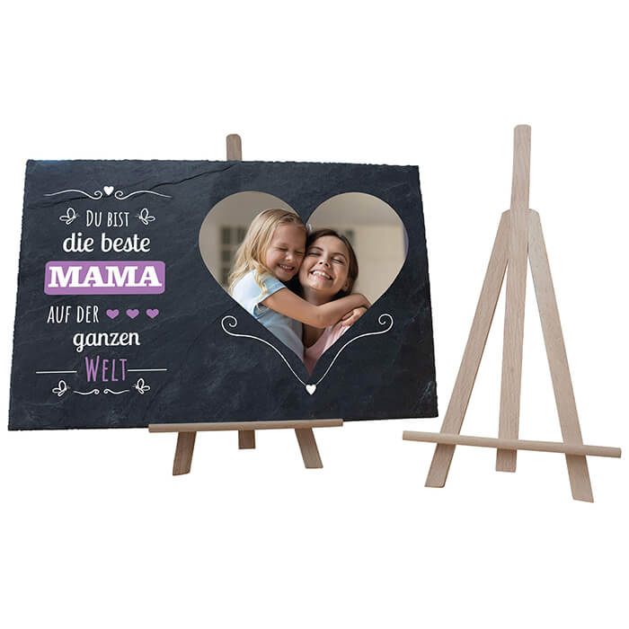 Schiefertafel mit Staffelei Beste Mama M0307 - Bild 3 Schiefertafel mit Staffelei Beste Mama M0307 - Bild 3
