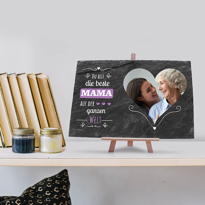 Schiefertafel mit Staffelei Beste Mama M0307 - Bild 6 Schiefertafel mit Staffelei Beste Mama M0307 - Bild 6
