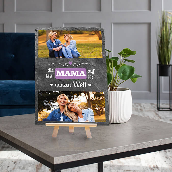 Schiefertafel mit Staffelei Beste Mama M0308 - Bild 6 Schiefertafel mit Staffelei Beste Mama M0308 - Bild 6