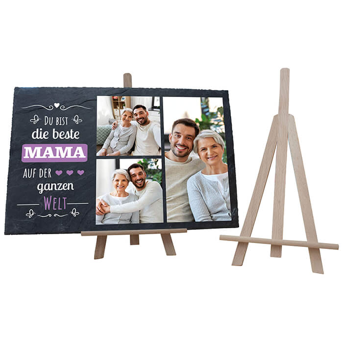Schiefertafel mit Staffelei Beste Mama M0309 - Bild 3 Schiefertafel mit Staffelei Beste Mama M0309 - Bild 3