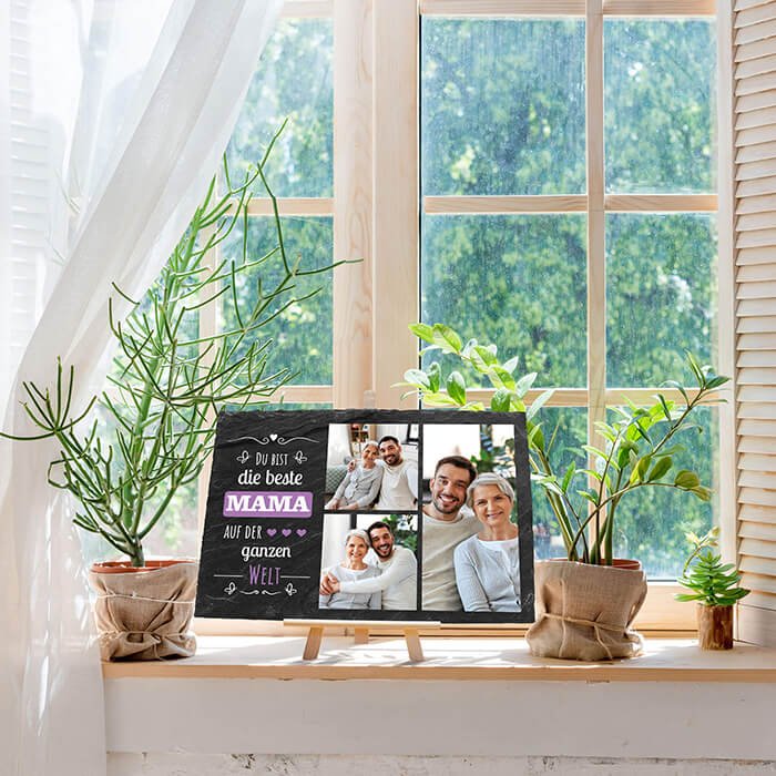Schiefertafel mit Staffelei Beste Mama M0309 - Bild 5 Schiefertafel mit Staffelei Beste Mama M0309 - Bild 5