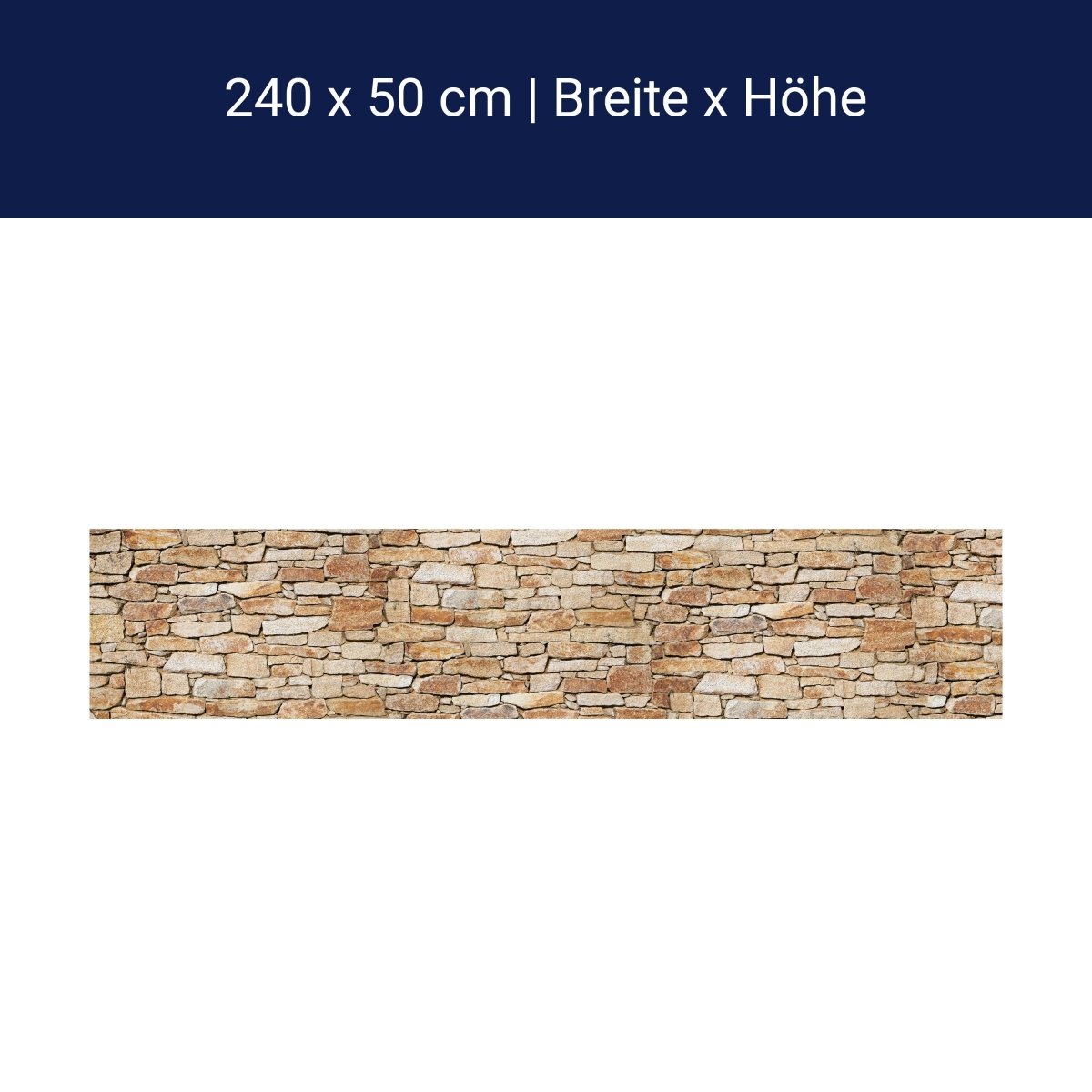 Küchenrückwand Natursteinmauer Hell M0310 Küchenrückwand Natursteinmauer Hell M0310