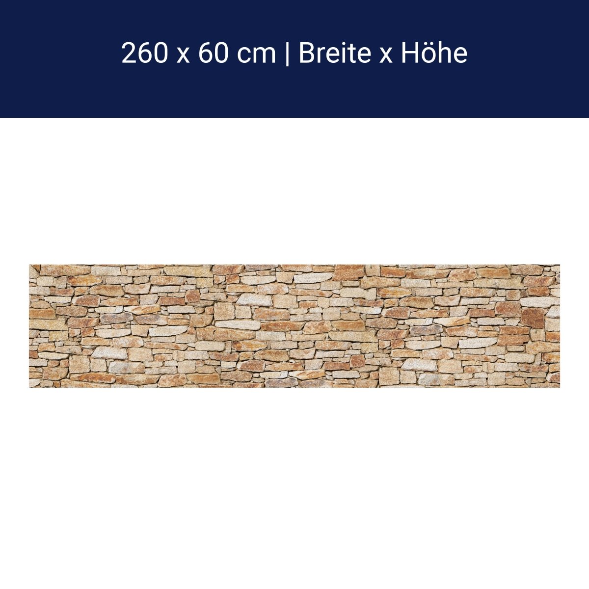 Küchenrückwand Natursteinmauer Hell M0310 Küchenrückwand Natursteinmauer Hell M0310