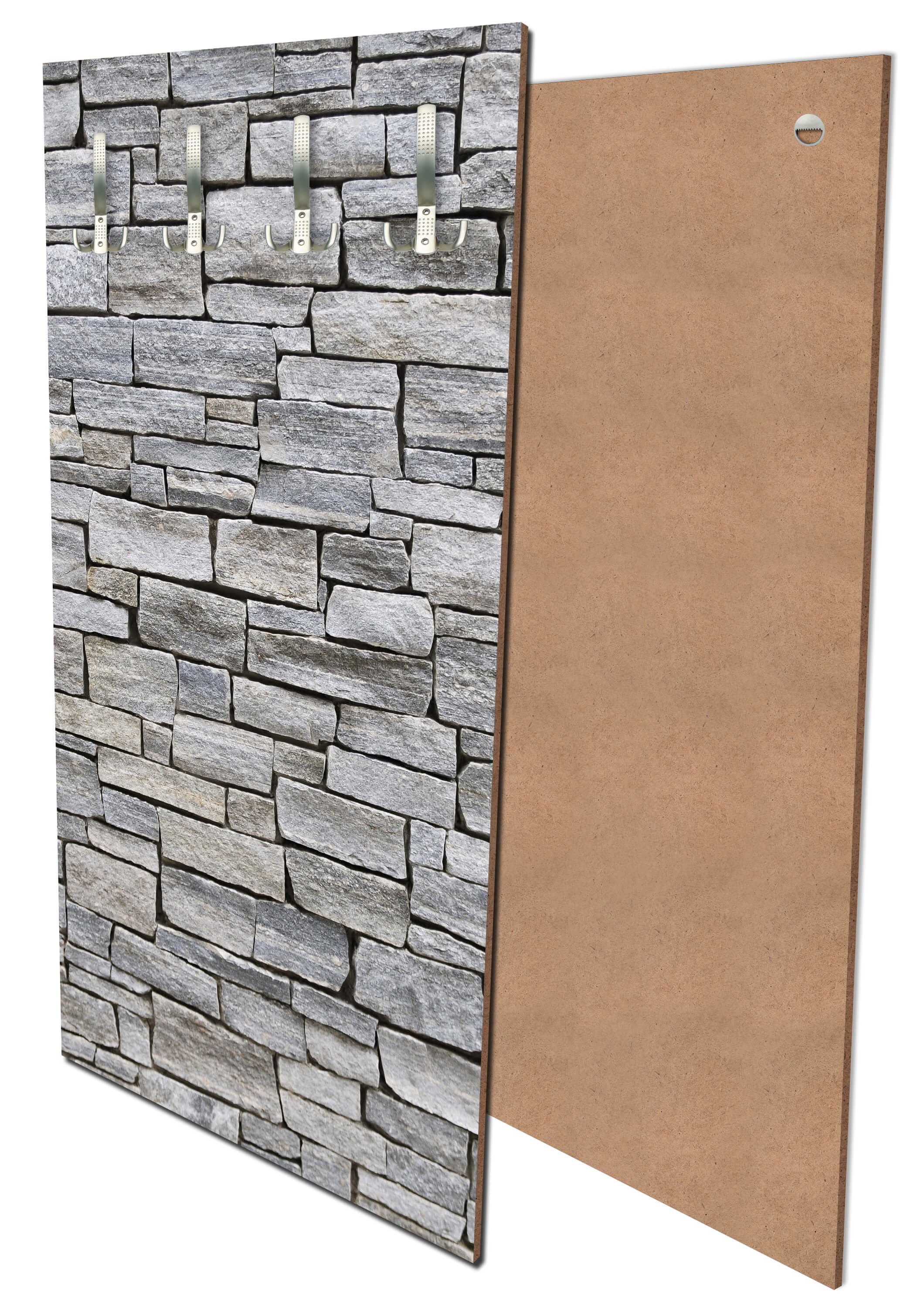 Garderobe Grober Stein Grau M0311 entdecken - Bild 1 Garderobe Grober Stein Grau M0311 entdecken - Bild 1