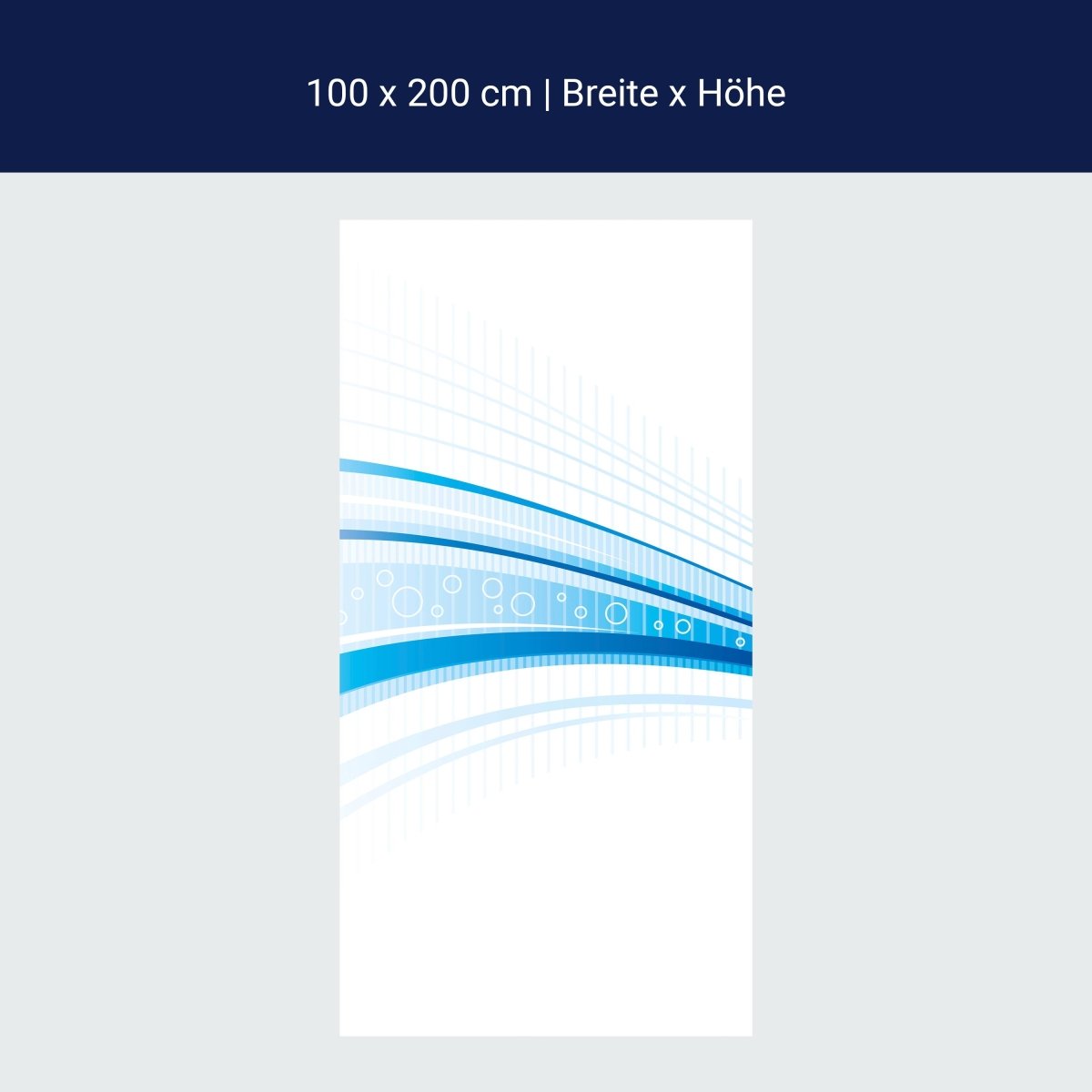 Duschwand Blaue Welle M0312 Duschwand Blaue Welle M0312