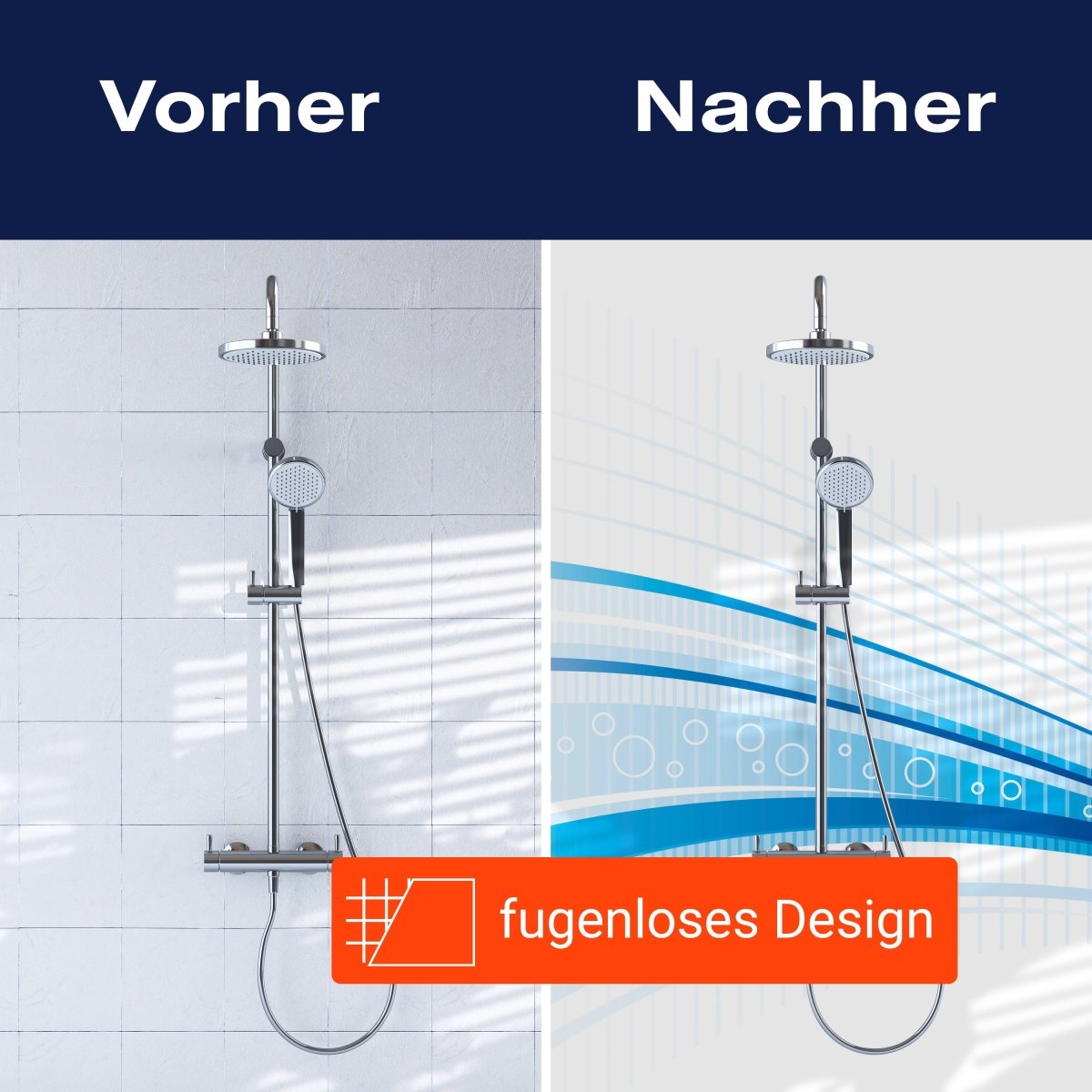 Duschwand Blaue Welle M0312 entdecken - Bild 9 Duschwand Blaue Welle M0312 entdecken - Bild 9