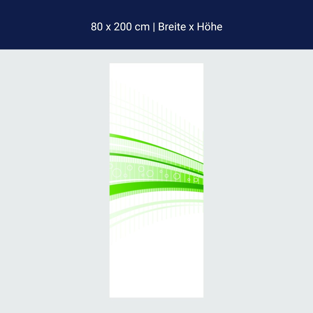 Duschwand Grüne Welle M0313 Duschwand Grüne Welle M0313