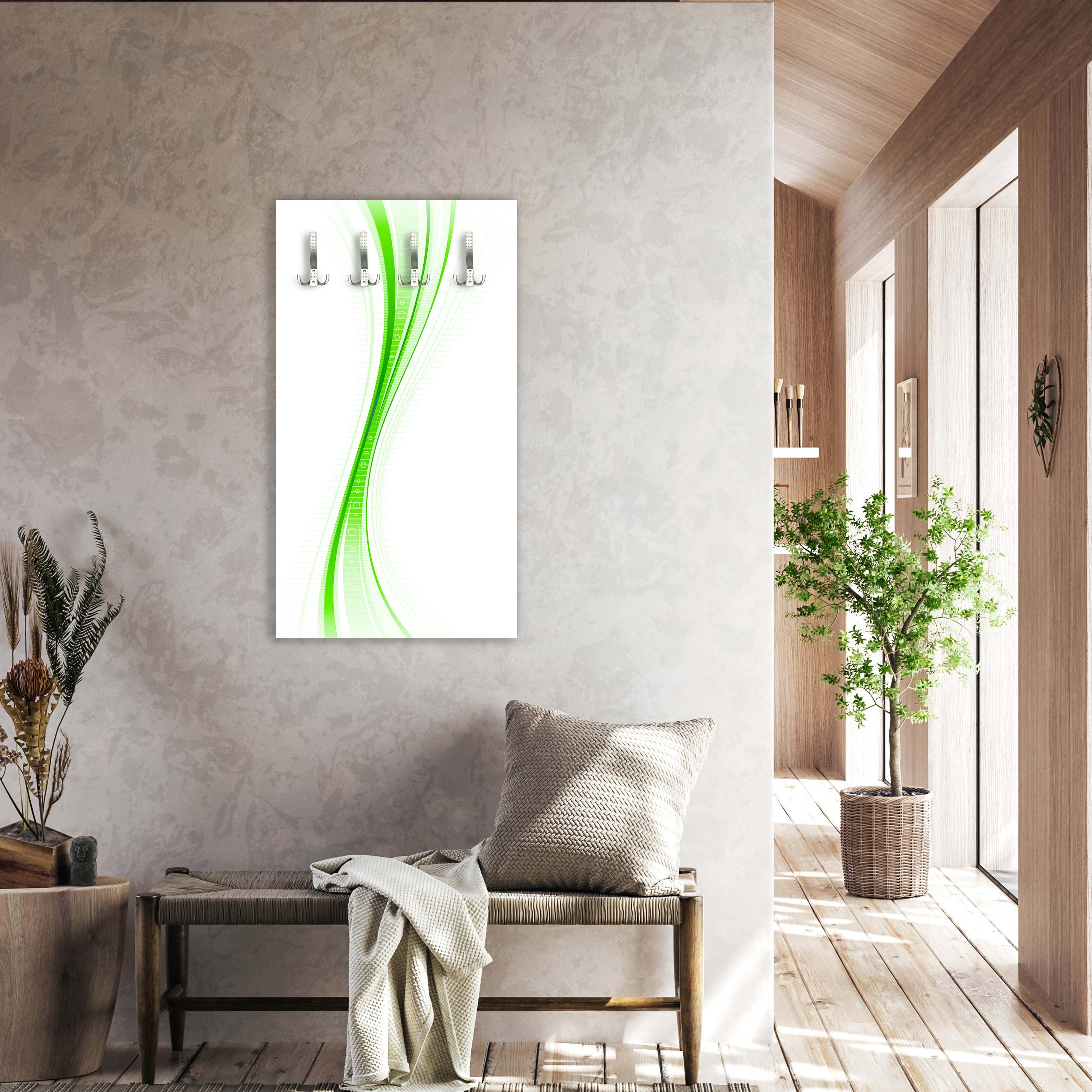 Garderobe Grüne Welle M0313 entdecken - Bild 2 Garderobe Grüne Welle M0313 entdecken - Bild 2