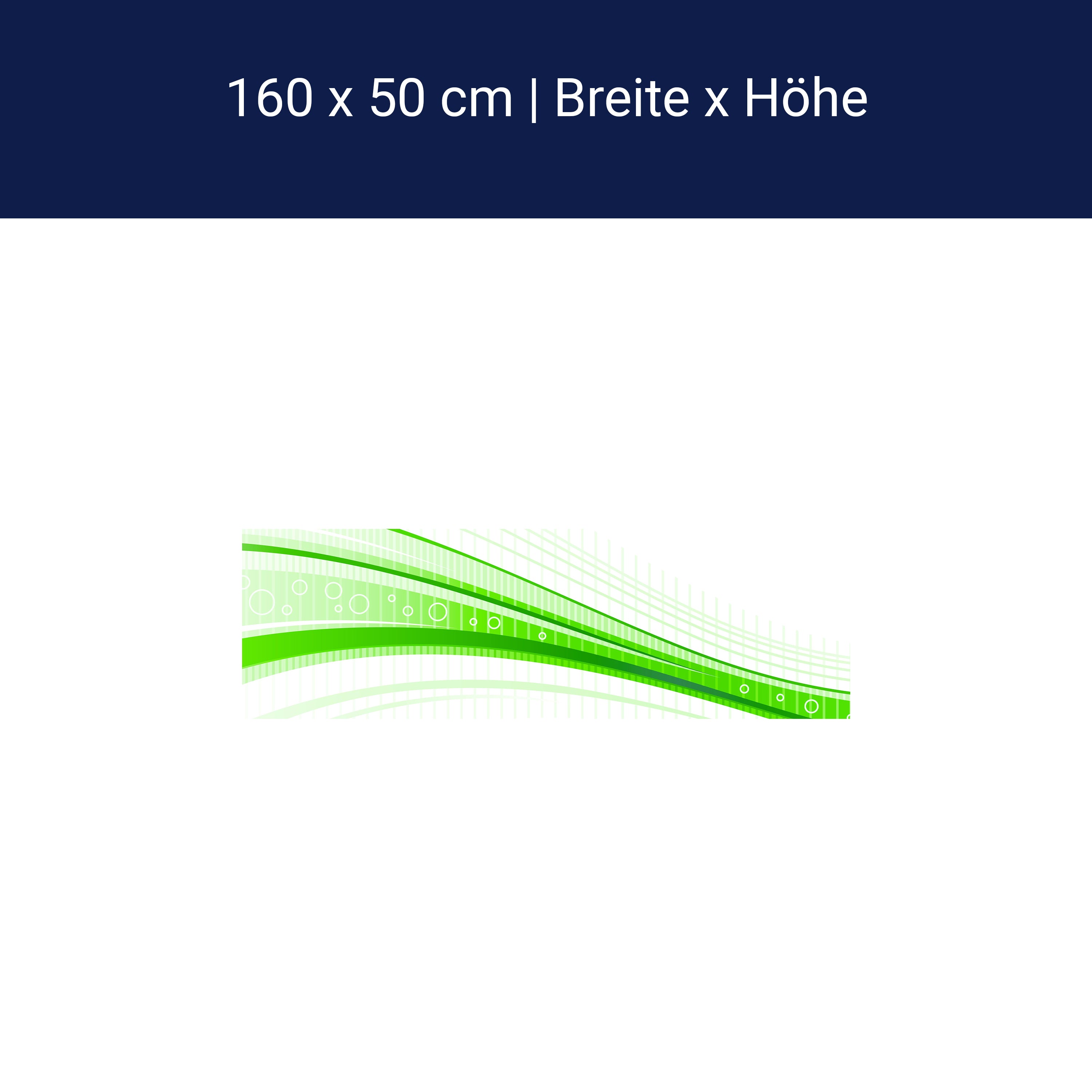 Küchenrückwand Grüne Welle M0313 Küchenrückwand Grüne Welle M0313