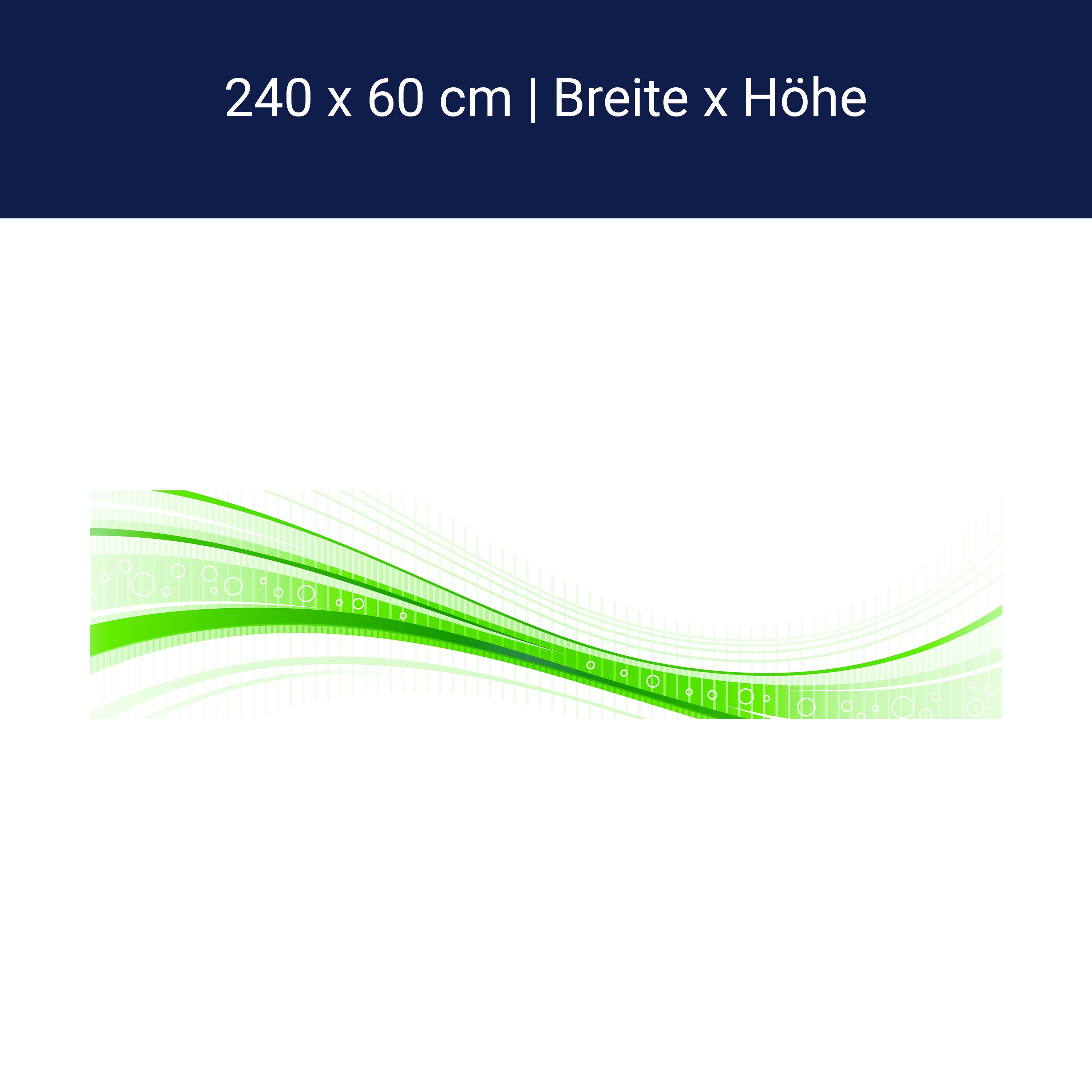 Küchenrückwand Grüne Welle M0313 Küchenrückwand Grüne Welle M0313