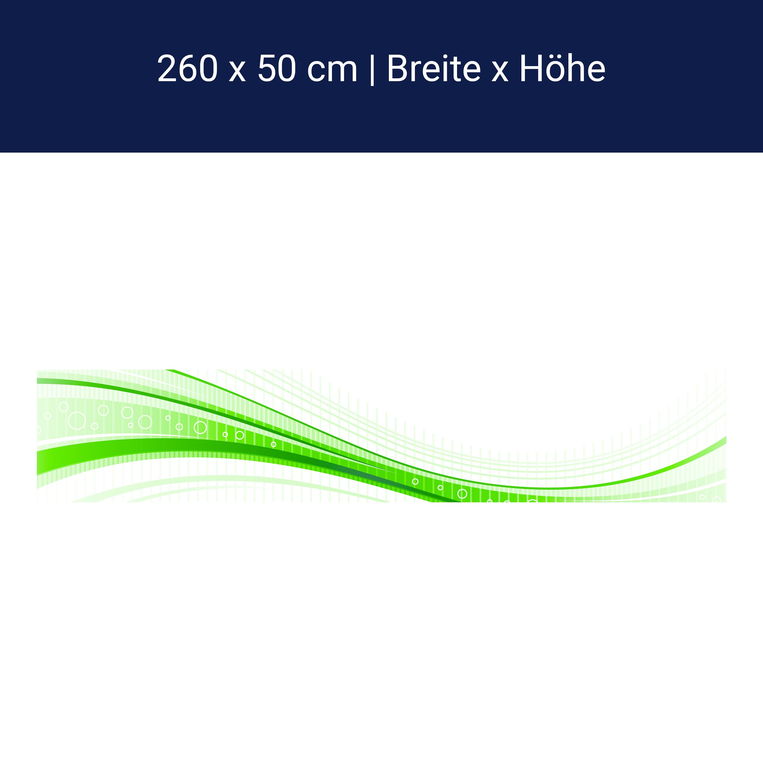 Küchenrückwand Grüne Welle M0313 Küchenrückwand Grüne Welle M0313