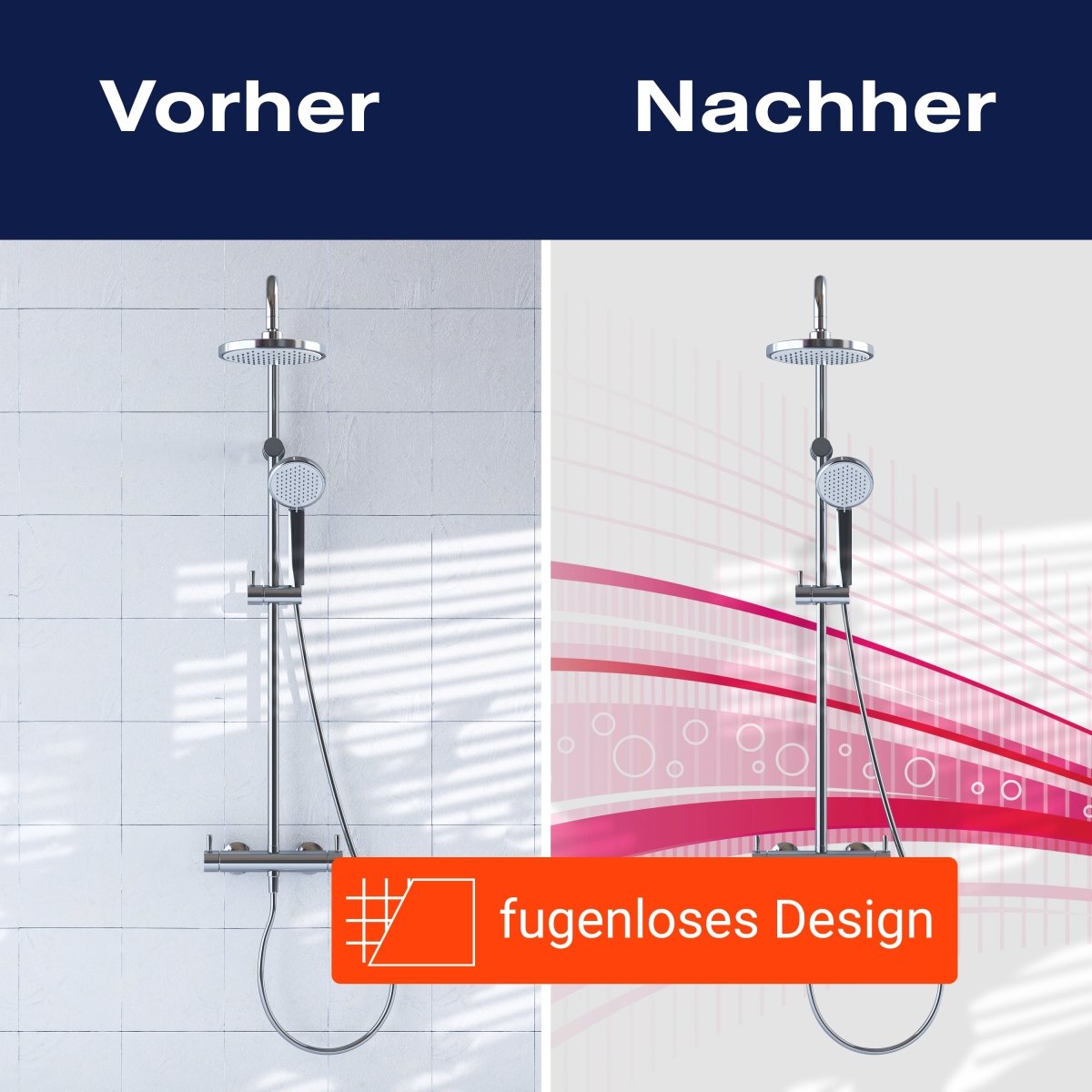 Duschwand Pinke Welle M0314 entdecken - Bild 9 Duschwand Pinke Welle M0314 entdecken - Bild 9