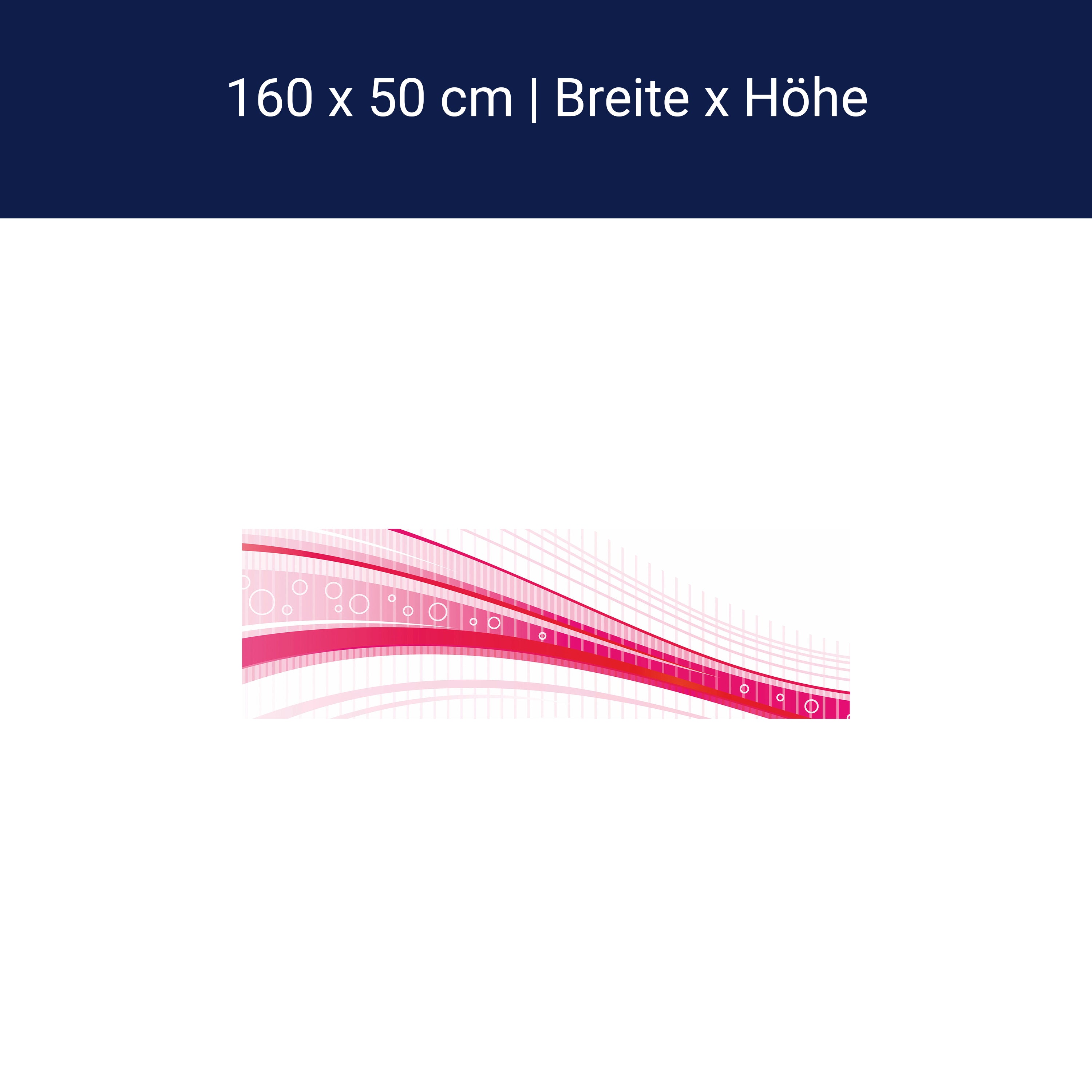 Küchenrückwand Pinke Welle M0314 Küchenrückwand Pinke Welle M0314