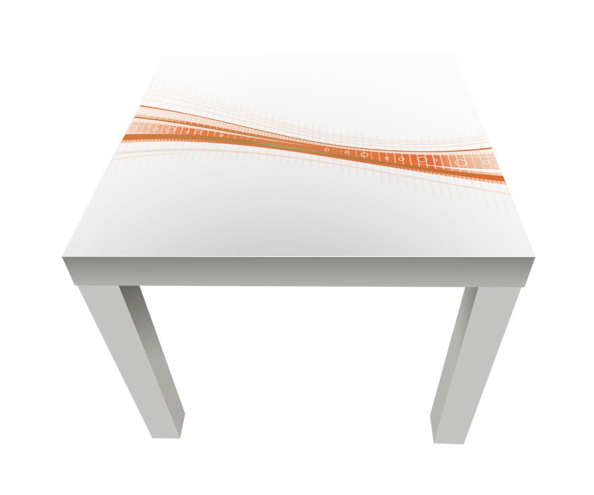 Beistelltisch Orangene Welle M0315 entdecken - Bild 1 Beistelltisch Orangene Welle M0315 entdecken - Bild 1