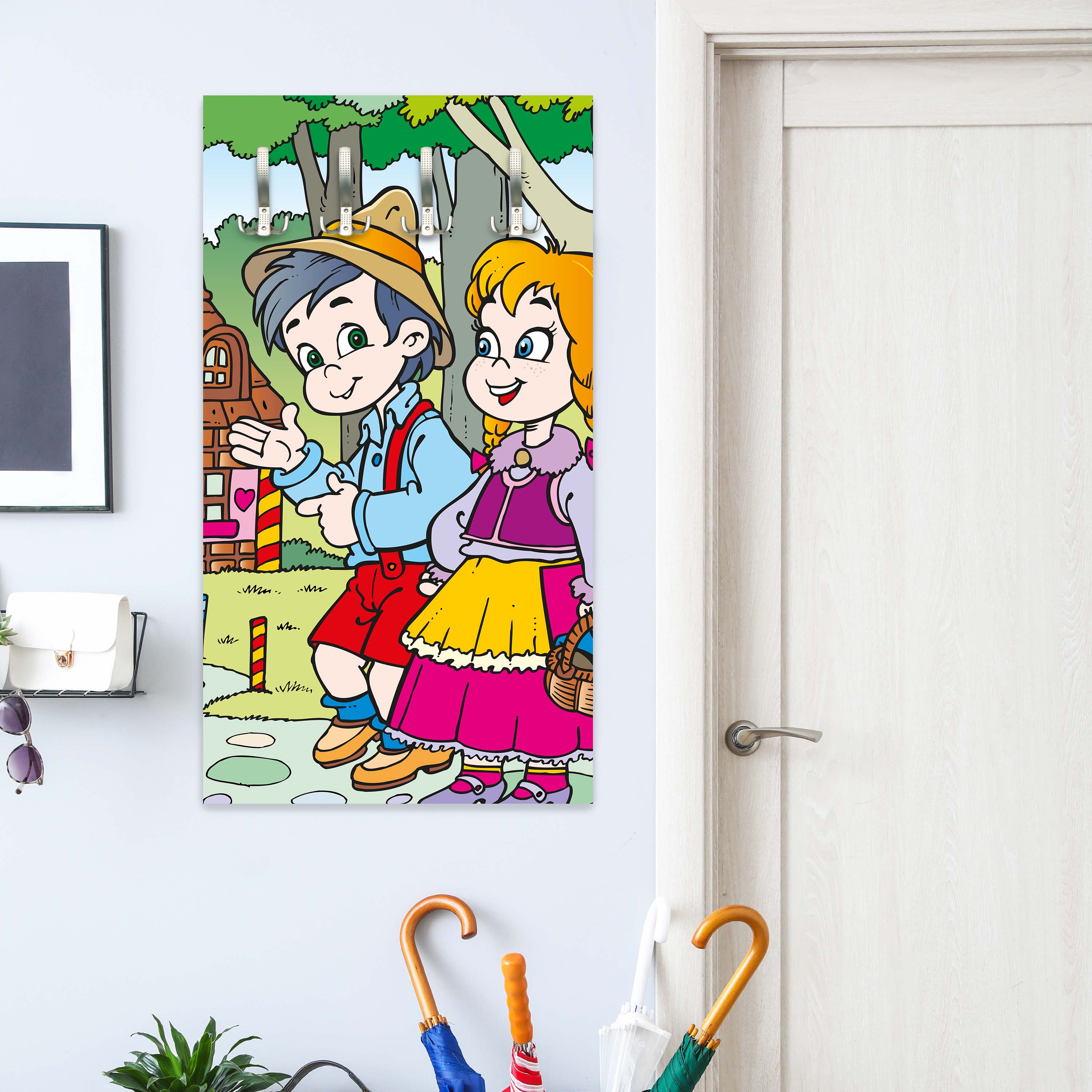 Garderobe Hänsel und Gretel M0316 entdecken - Bild 2 Garderobe Hänsel und Gretel M0316 entdecken - Bild 2