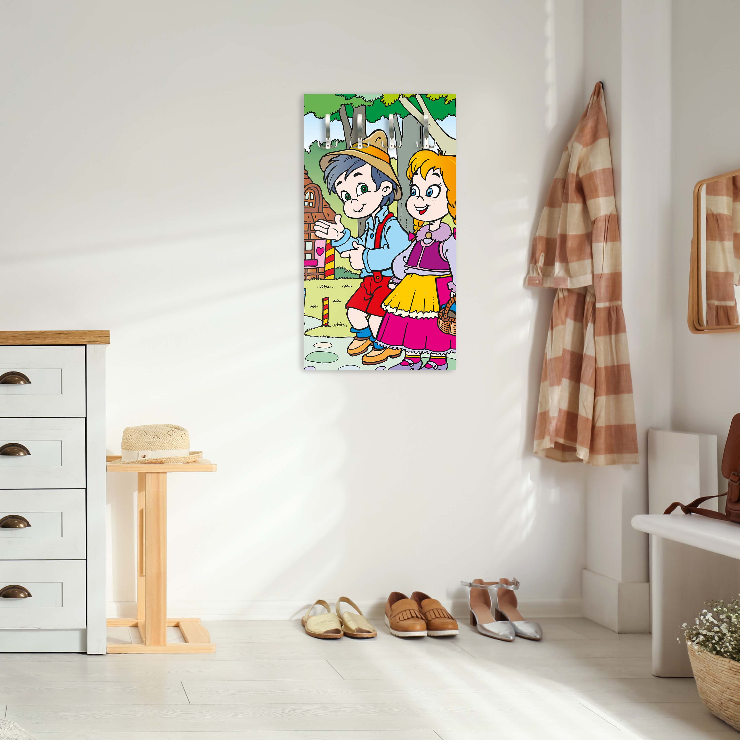 Garderobe Hänsel und Gretel M0316 entdecken - Bild 3 Garderobe Hänsel und Gretel M0316 entdecken - Bild 3