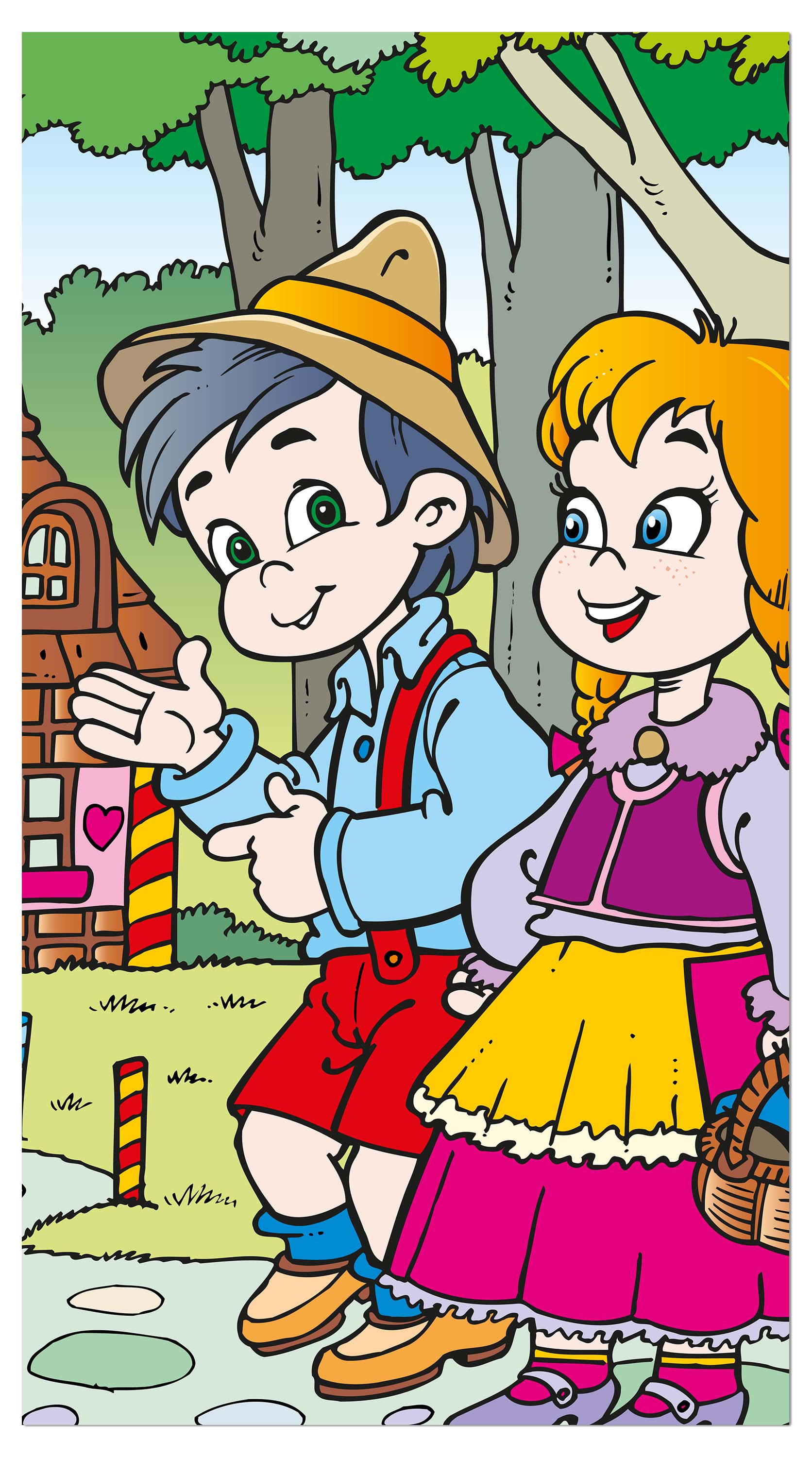 Garderobe Hänsel und Gretel M0316 entdecken - Bild 4 Garderobe Hänsel und Gretel M0316 entdecken - Bild 4