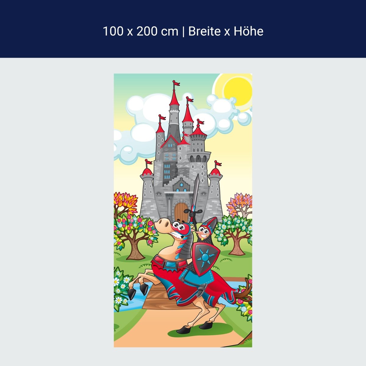 Duschwand Furchtloser Ritter M0317 Duschwand Furchtloser Ritter M0317