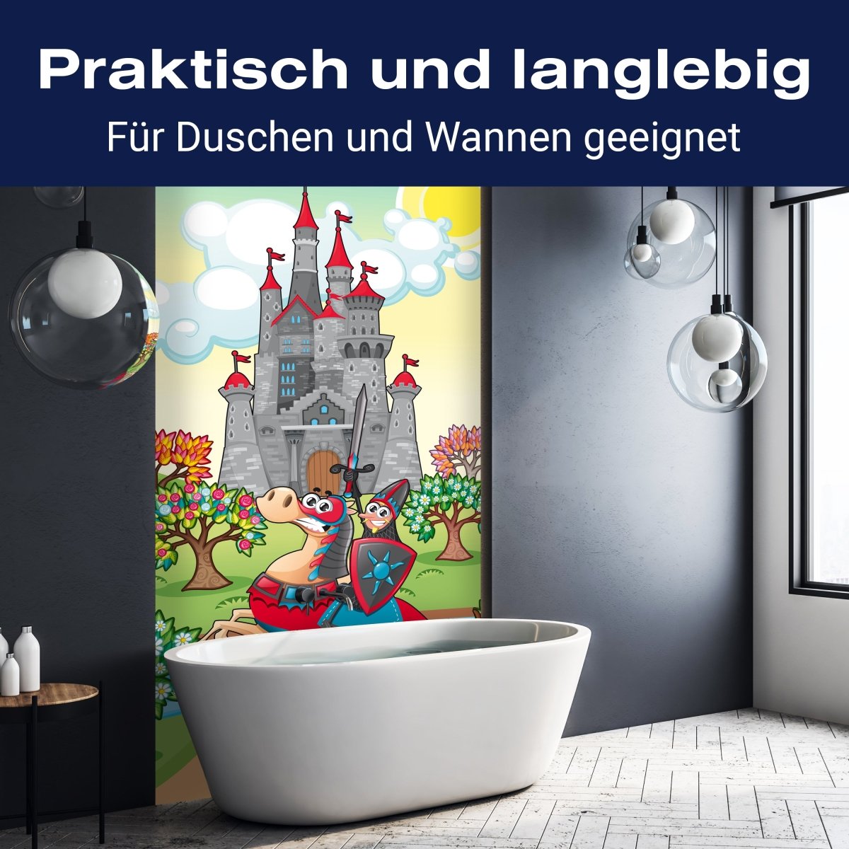 Duschwand Furchtloser Ritter M0317 entdecken - Bild 3 Duschwand Furchtloser Ritter M0317 entdecken - Bild 3