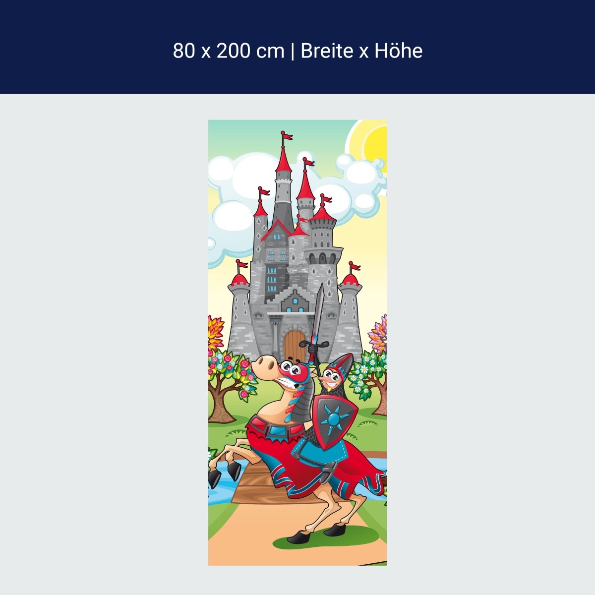 Duschwand Furchtloser Ritter M0317 Duschwand Furchtloser Ritter M0317