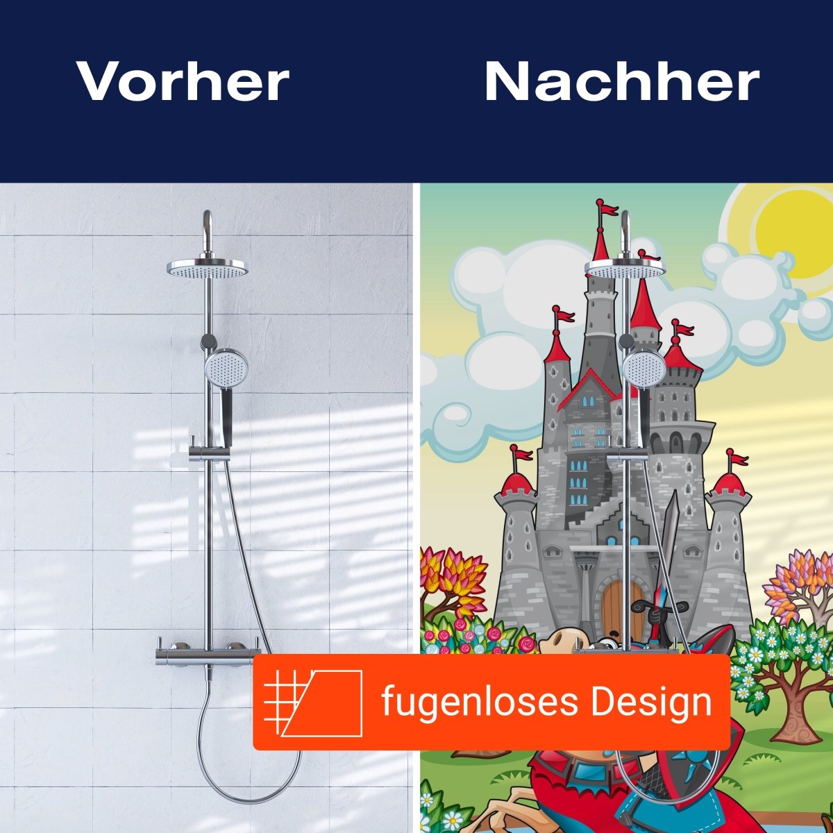 Duschwand Furchtloser Ritter M0317 entdecken - Bild 9 Duschwand Furchtloser Ritter M0317 entdecken - Bild 9