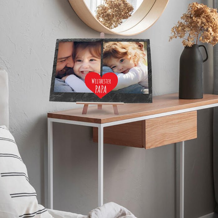 Schiefertafel Bester Papa M0317 - Bild 5 Schiefertafel Bester Papa M0317 - Bild 5