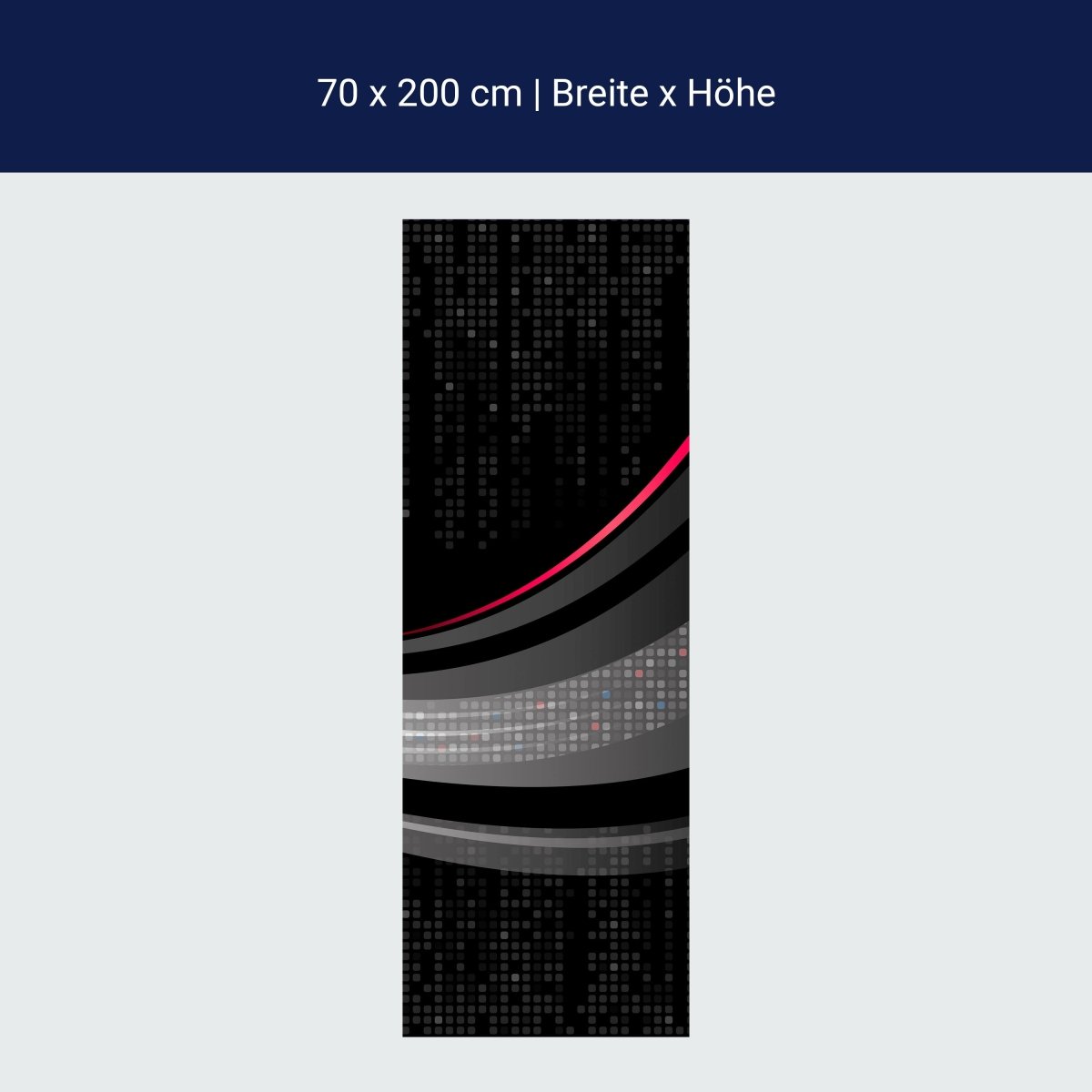 Duschwand Black Waves M0319 Duschwand Black Waves M0319