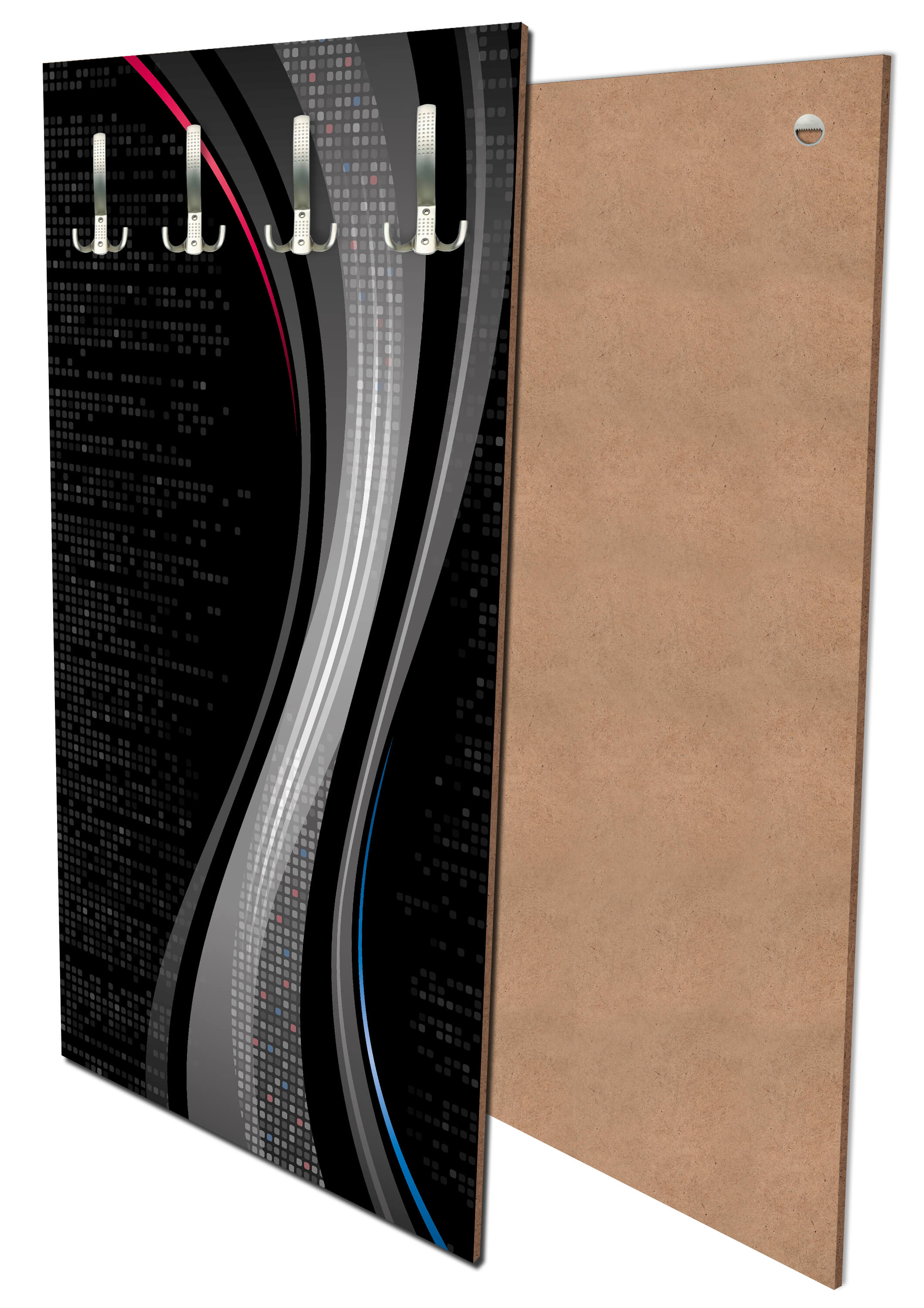 Garderobe Black Waves M0319 entdecken - Bild 1 Garderobe Black Waves M0319 entdecken - Bild 1