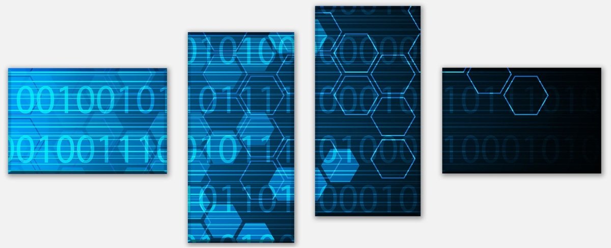 Leinwandbild Mehrteiler Database M0321 Leinwandbild Mehrteiler Database M0321