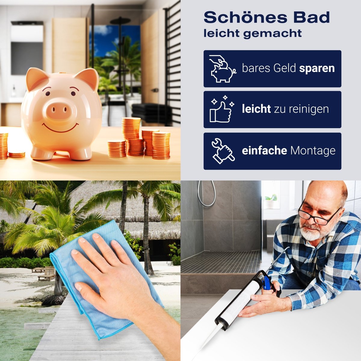 Duschwand Sommertraum M0326 entdecken - Bild 7 Duschwand Sommertraum M0326 entdecken - Bild 7