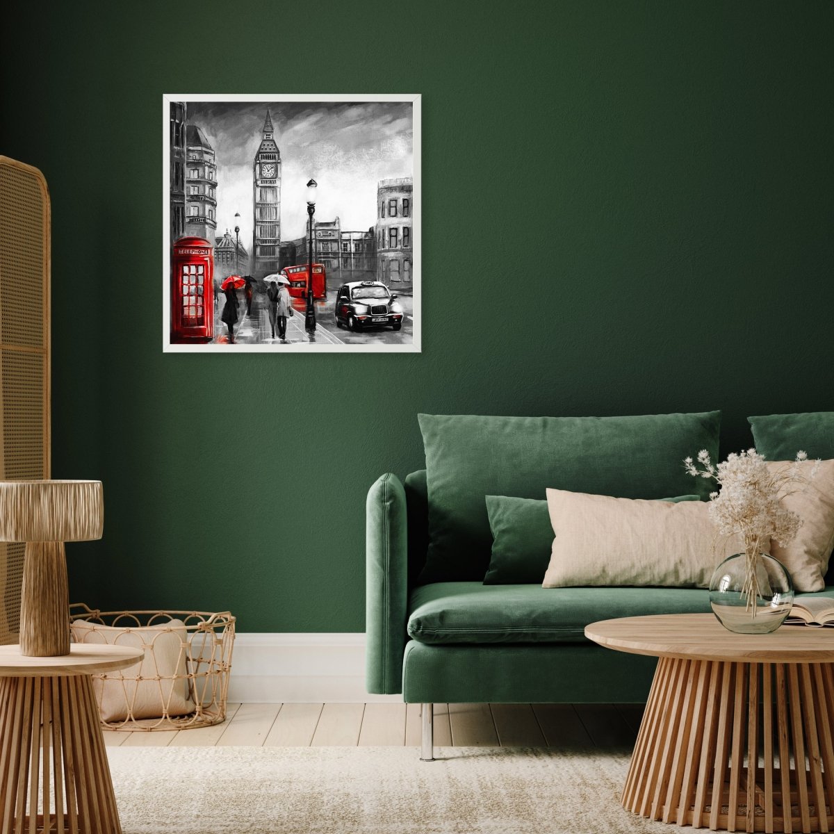 wandmotiv24 Poster, Poster - Kunst, Gemälde, London - M0329 - Bild 5 wandmotiv24 Poster, Poster - Kunst, Gemälde, London - M0329 - Bild 5