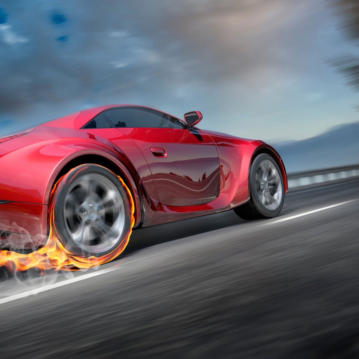 Beistelltisch Sportwagen in Action M0334 entdecken - Bild 2 Beistelltisch Sportwagen in Action M0334 entdecken - Bild 2