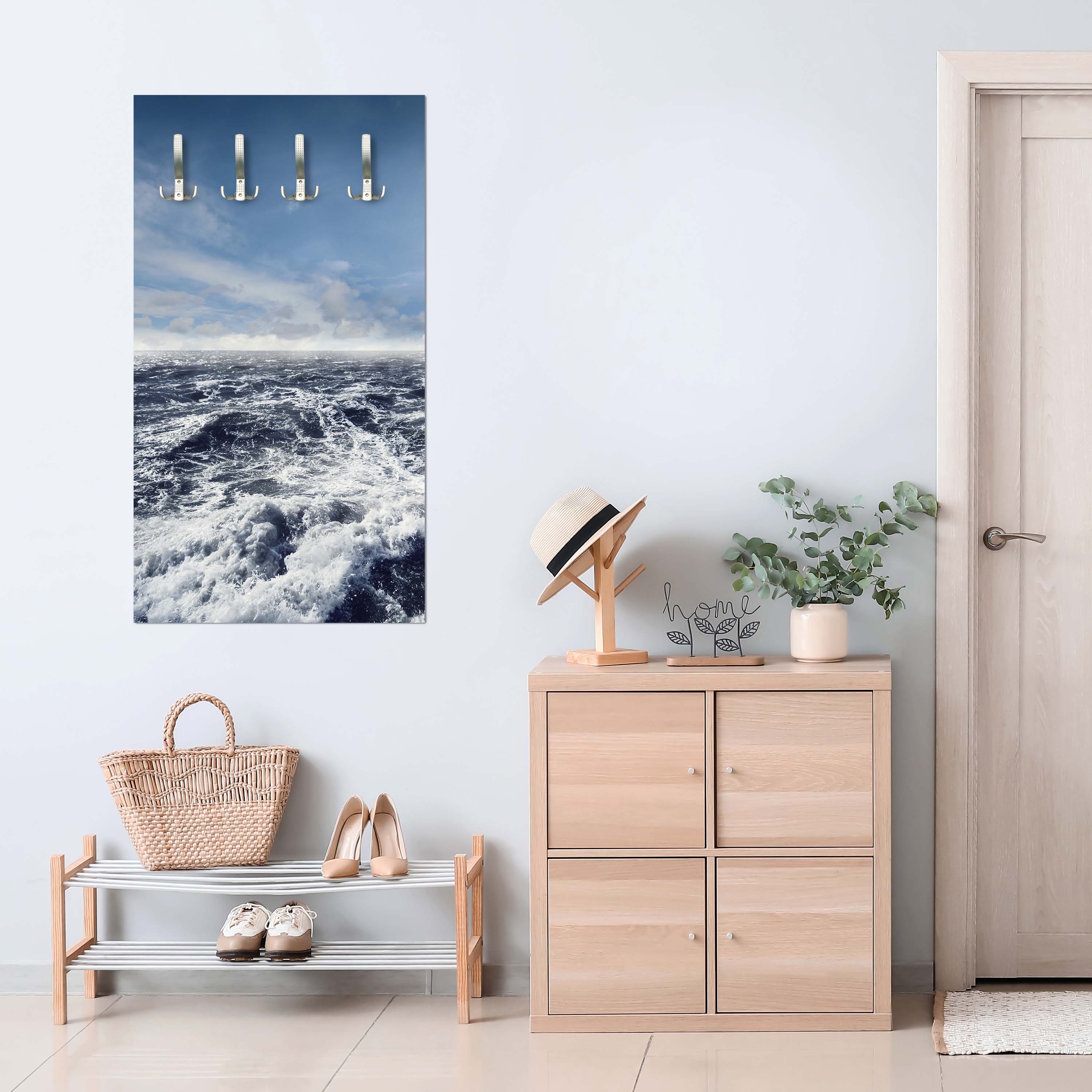 Garderobe Schäumende See M0336 entdecken - Bild 2 Garderobe Schäumende See M0336 entdecken - Bild 2