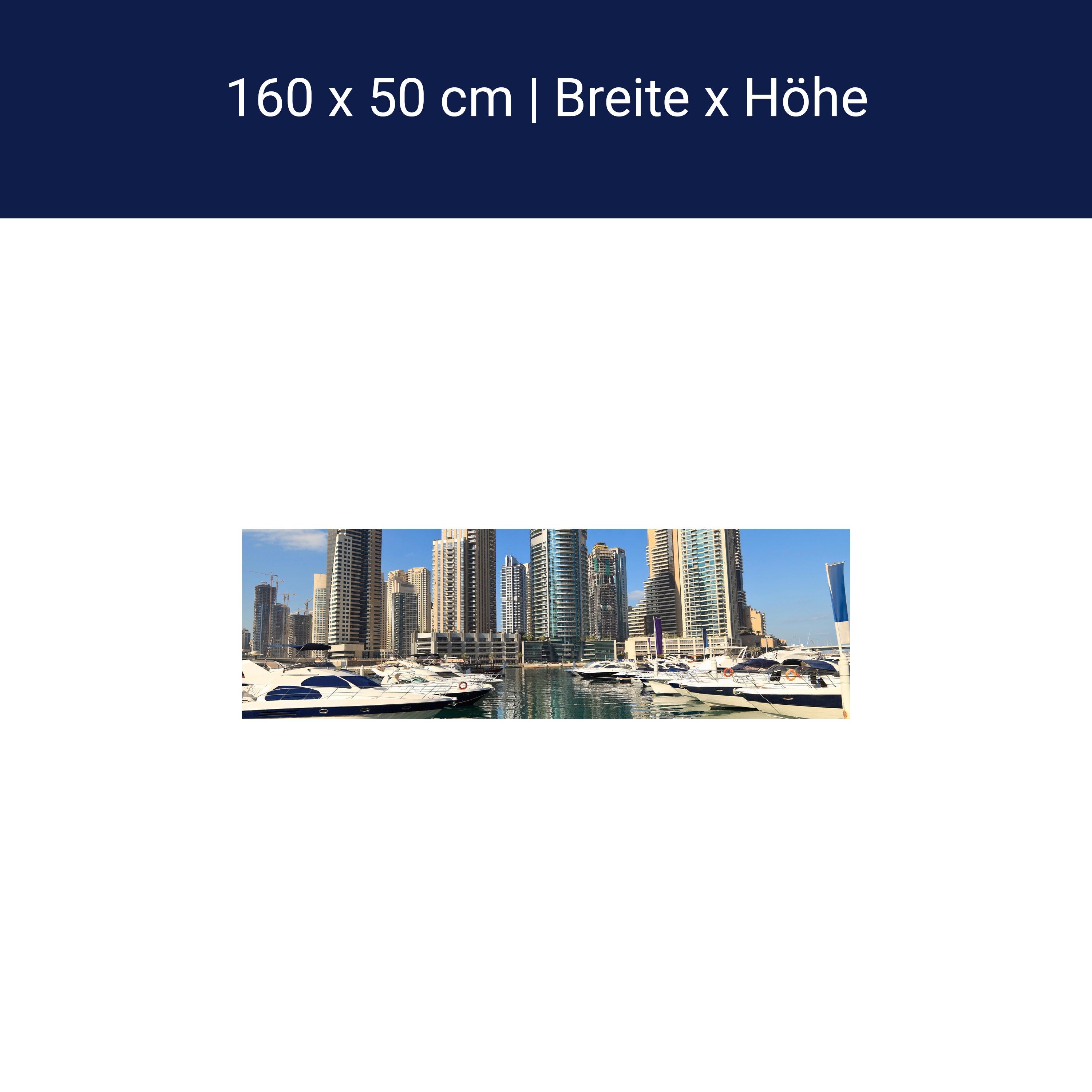 Küchenrückwand Dubai Skyline M0342 Küchenrückwand Dubai Skyline M0342