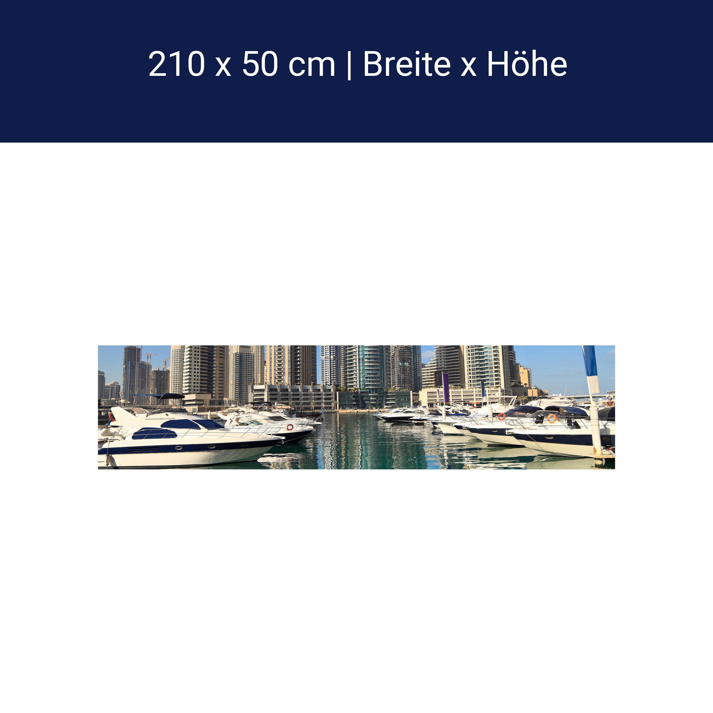 Küchenrückwand Dubai Skyline M0342 Küchenrückwand Dubai Skyline M0342