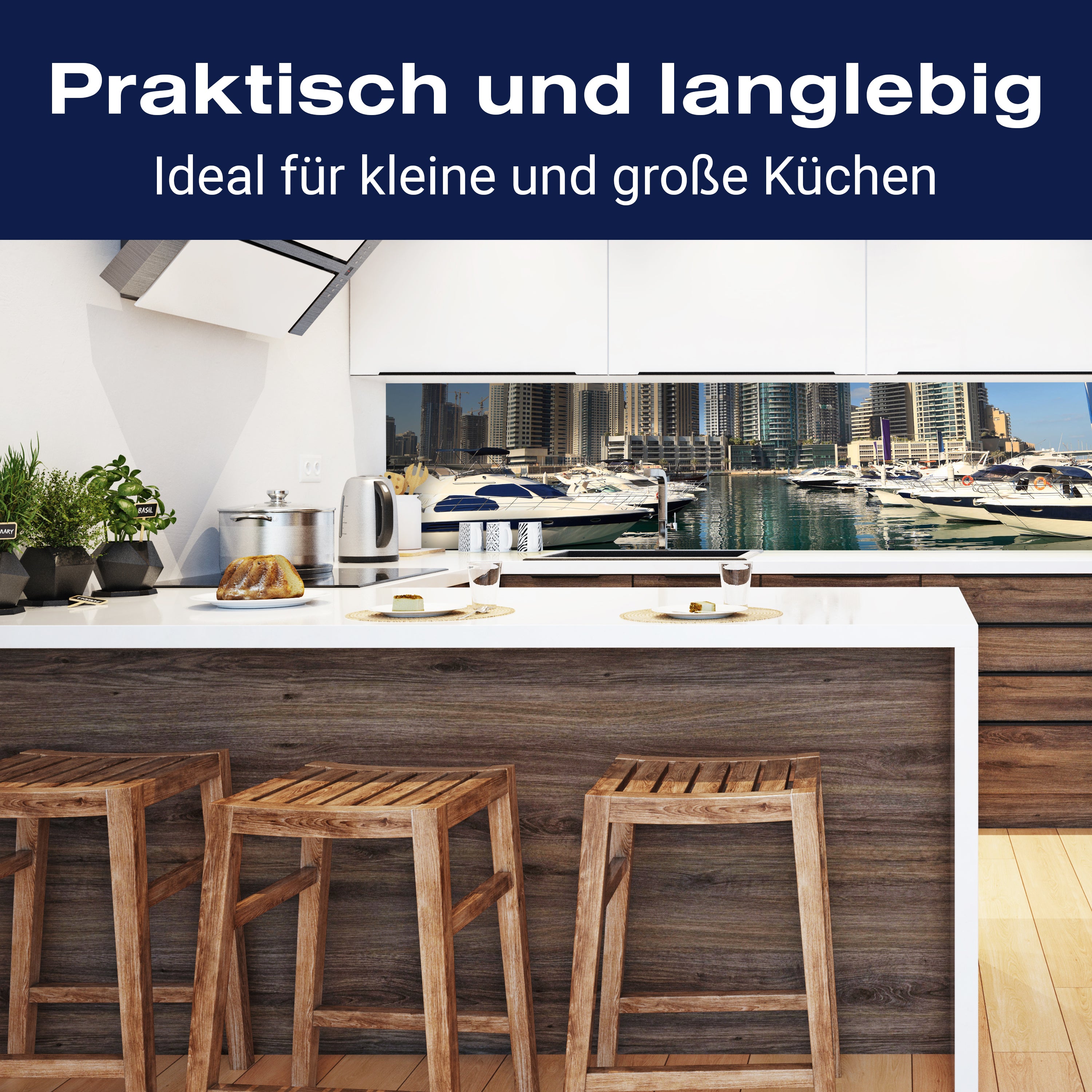 Küchenrückwand Dubai Skyline M0342 entdecken - Bild 3 Küchenrückwand Dubai Skyline M0342 entdecken - Bild 3