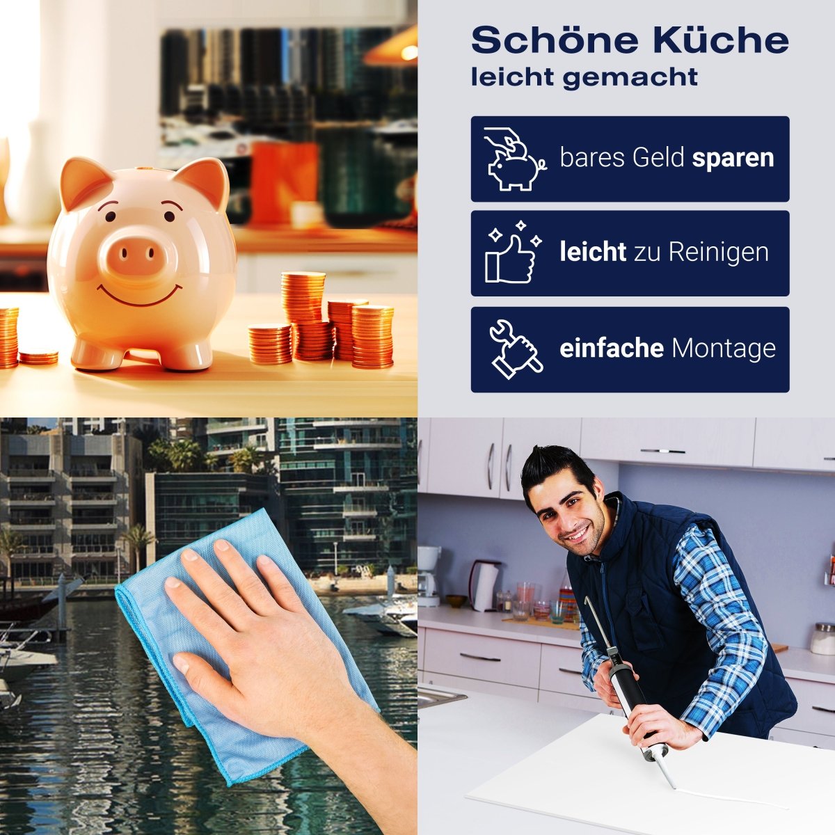 Küchenrückwand Dubai Skyline M0342 entdecken - Bild 7 Küchenrückwand Dubai Skyline M0342 entdecken - Bild 7