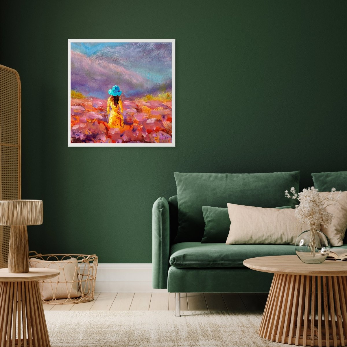 wandmotiv24 Poster, Poster - Kunst, Frau, Feld - M0343 - Bild 5 wandmotiv24 Poster, Poster - Kunst, Frau, Feld - M0343 - Bild 5