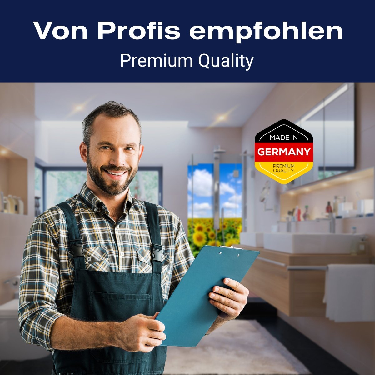 Duschwand Sonnenblumenfeld M0348 entdecken - Bild 5 Duschwand Sonnenblumenfeld M0348 entdecken - Bild 5