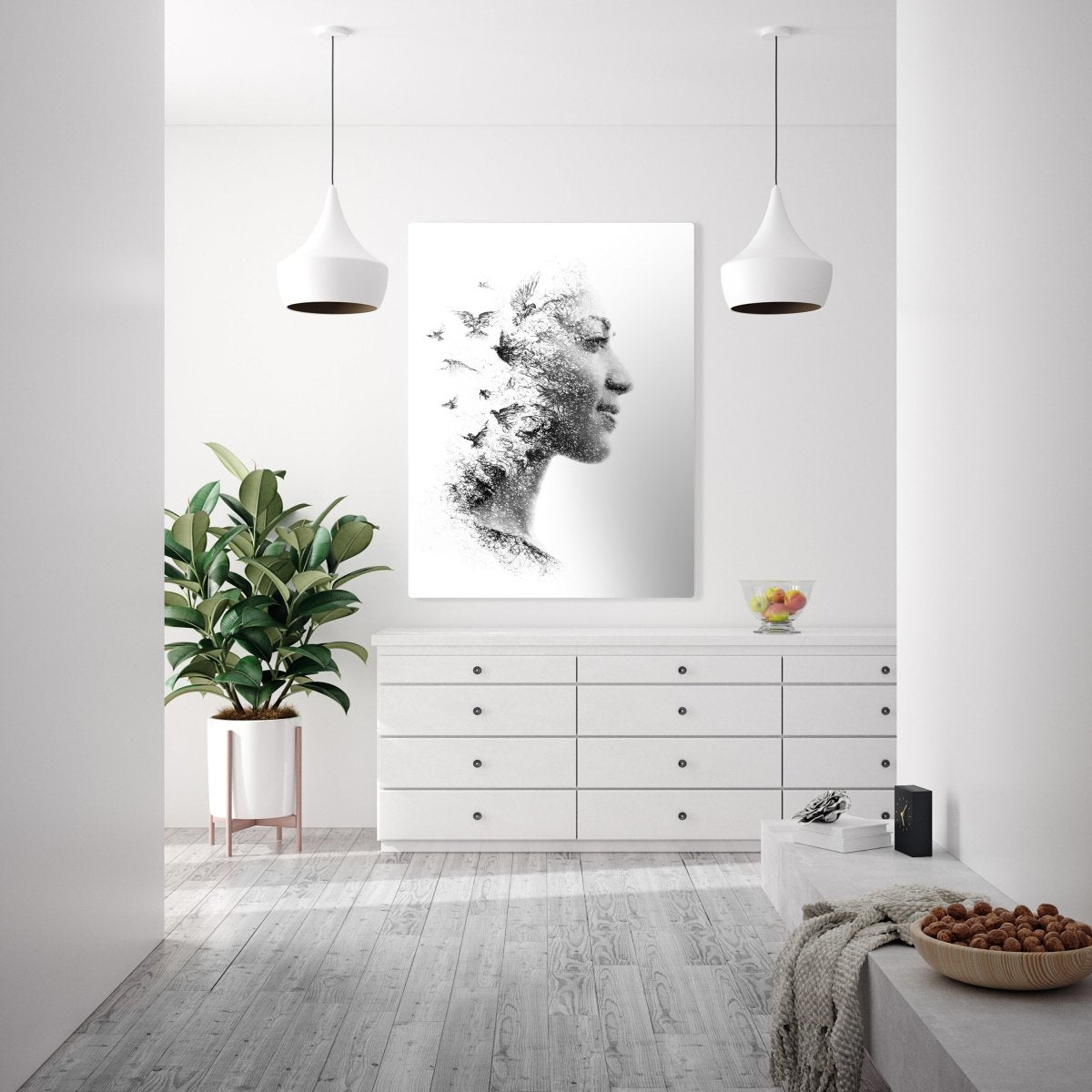 Leinwandbild Kunst, Hochformat M0349 kaufen - Bild 2 Leinwandbild Kunst, Hochformat M0349 kaufen - Bild 2