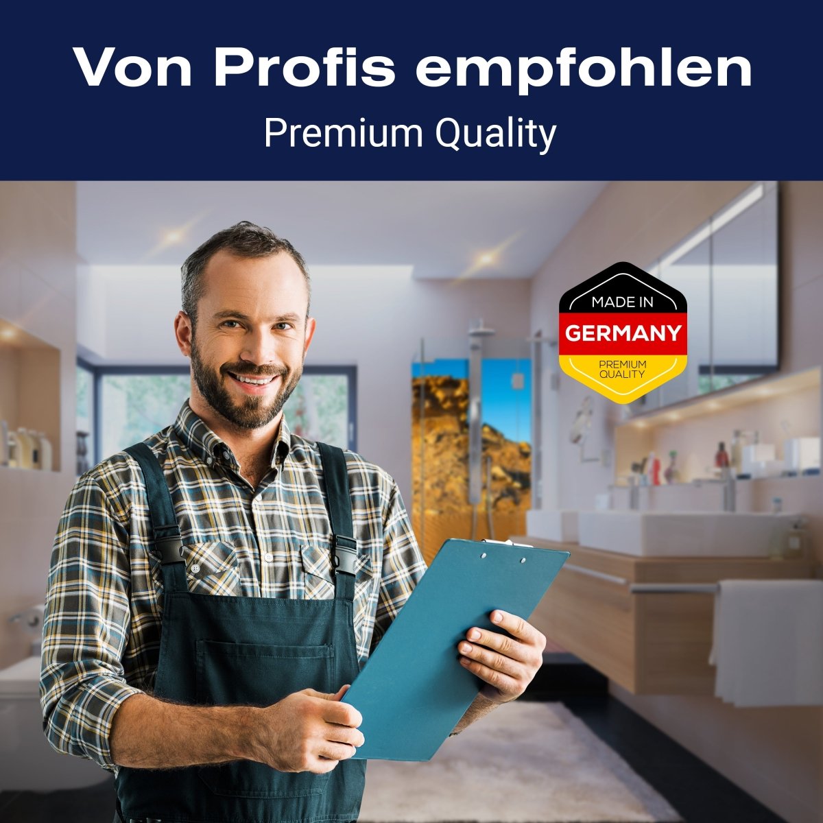 Duschwand Goldene Wüste M0350 entdecken - Bild 5 Duschwand Goldene Wüste M0350 entdecken - Bild 5