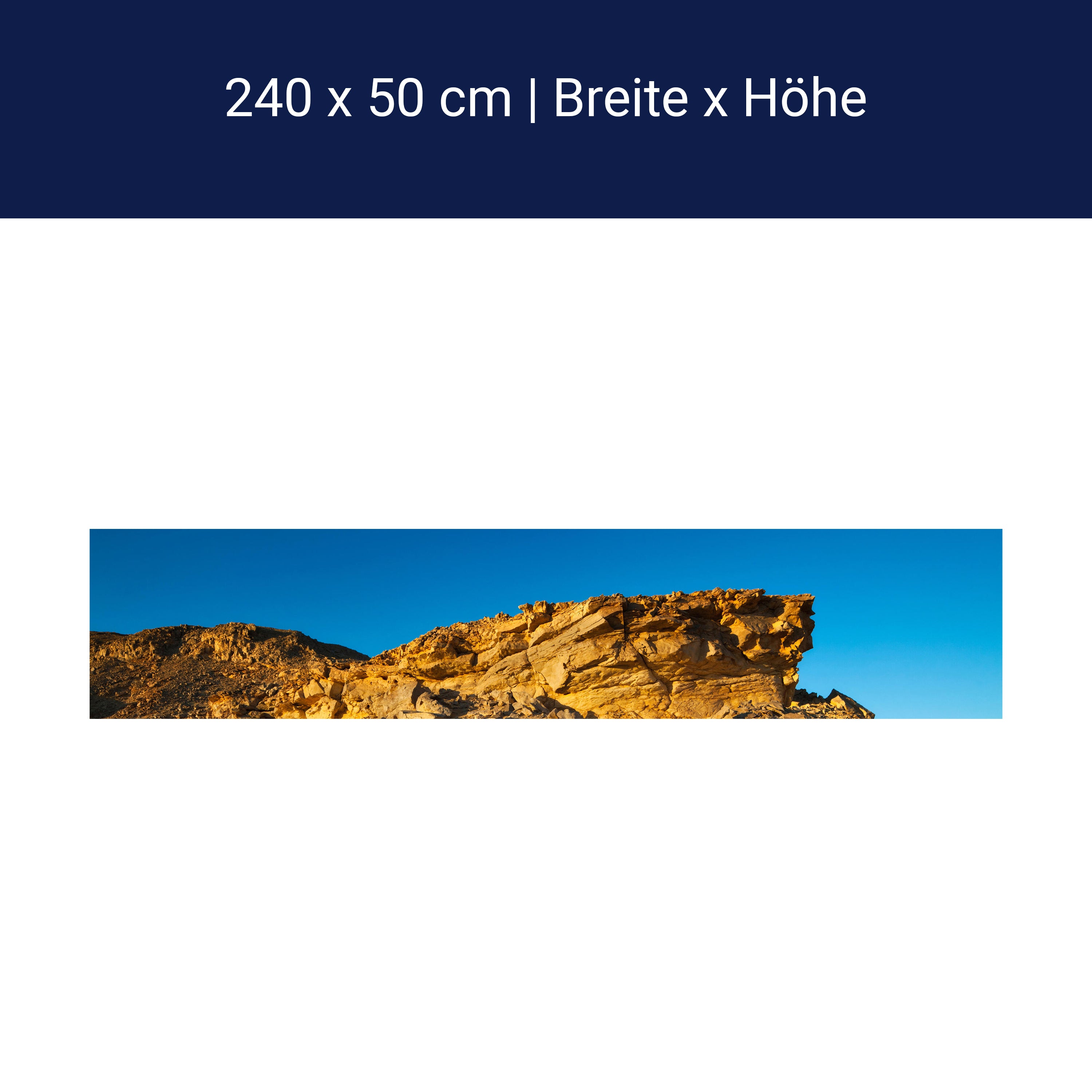 Küchenrückwand Goldene Wüste M0350 Küchenrückwand Goldene Wüste M0350